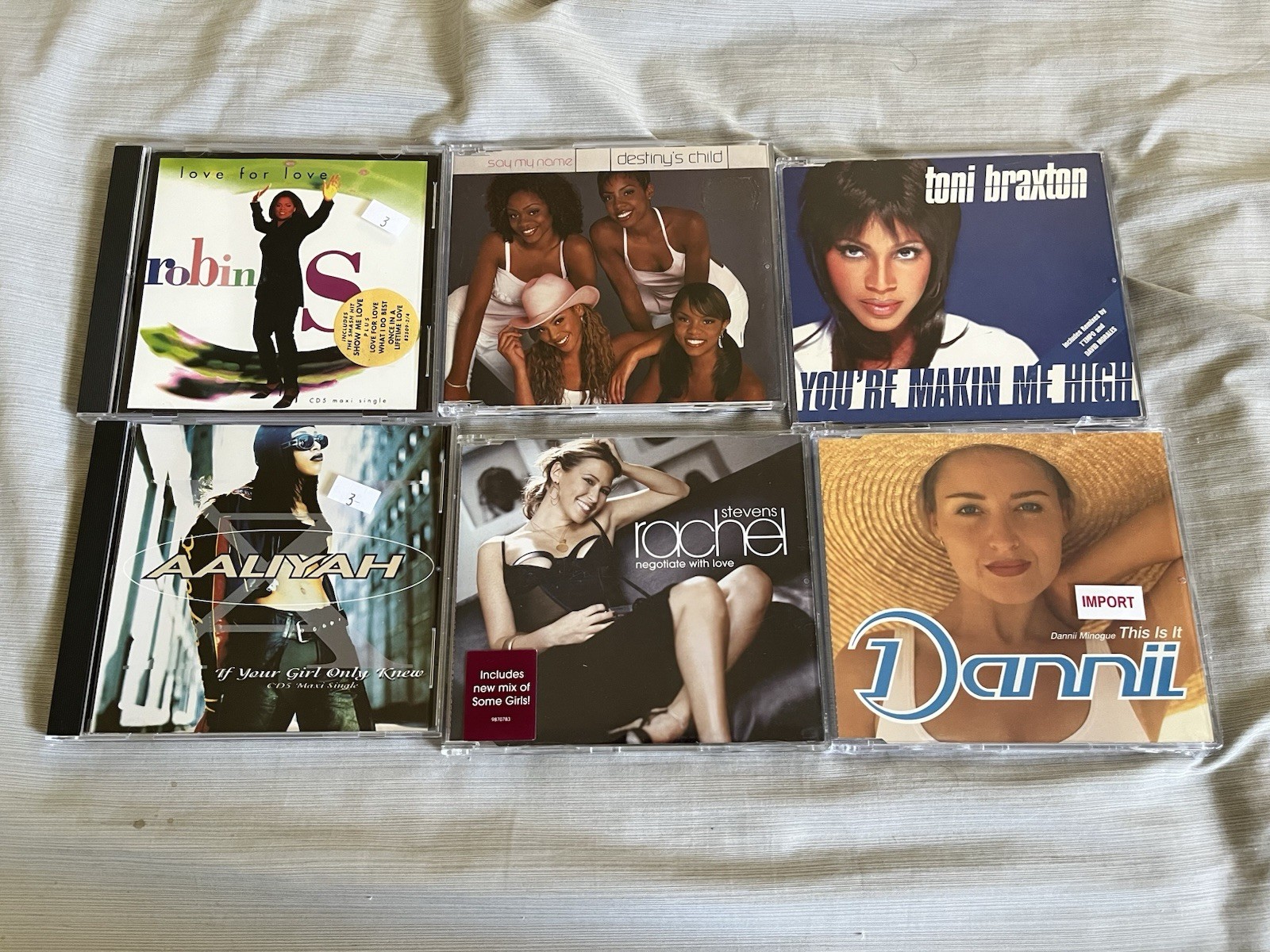 1990s-2000s CD Singles Pop/R&B/Dance-Pop/House Lot