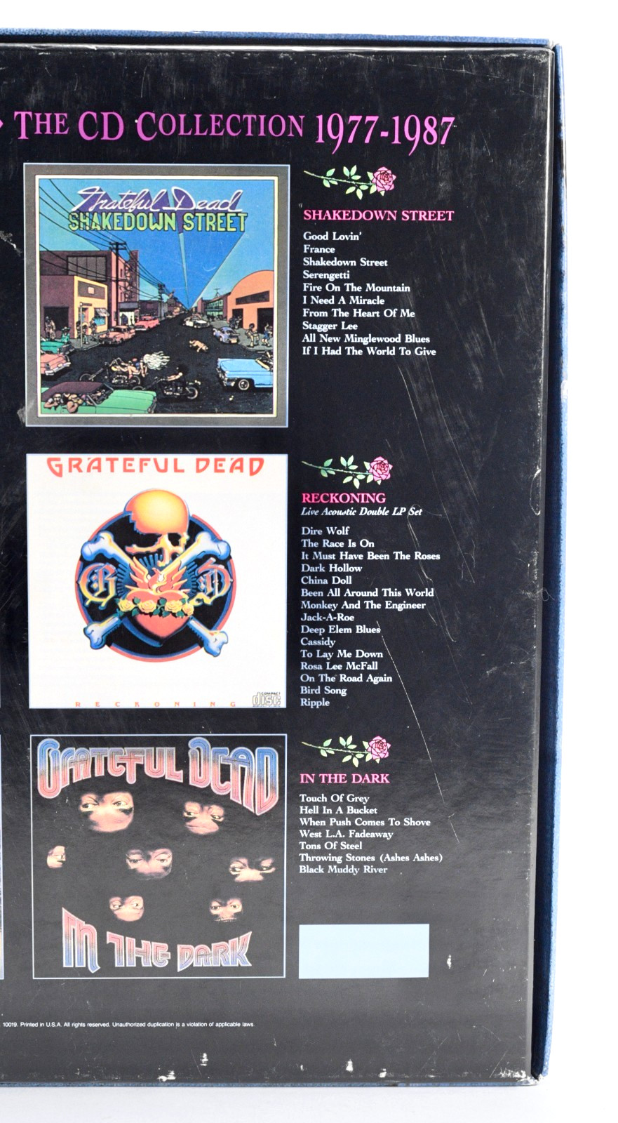 Grateful Dead - Dead Zone The CD Collection 1977-1987 6 CD Box Set Arista 1987