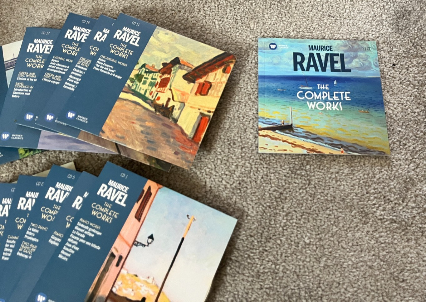 Maurice Ravel The Complete Works 21 CD Box Set Classical Warner Classics