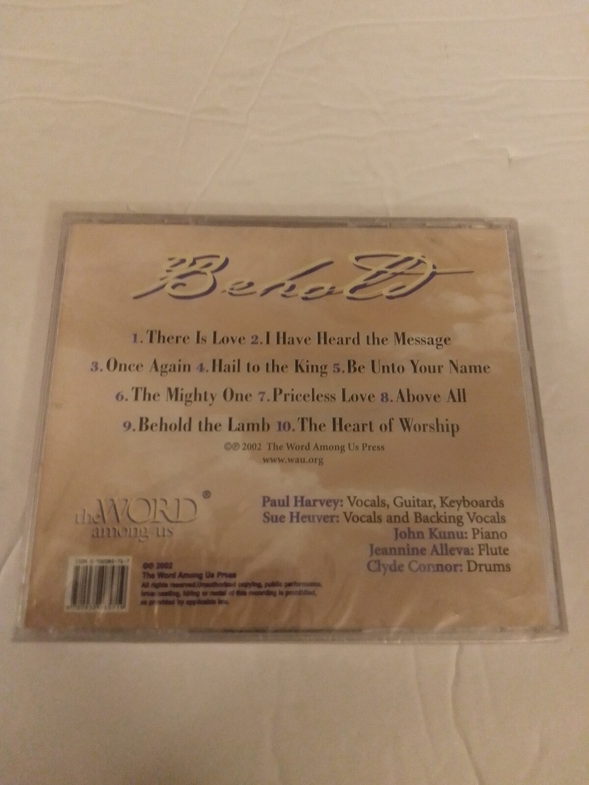 Behold Audio CD by Paul Harvey 2002 Word Among Us Press Release Factory Sealed