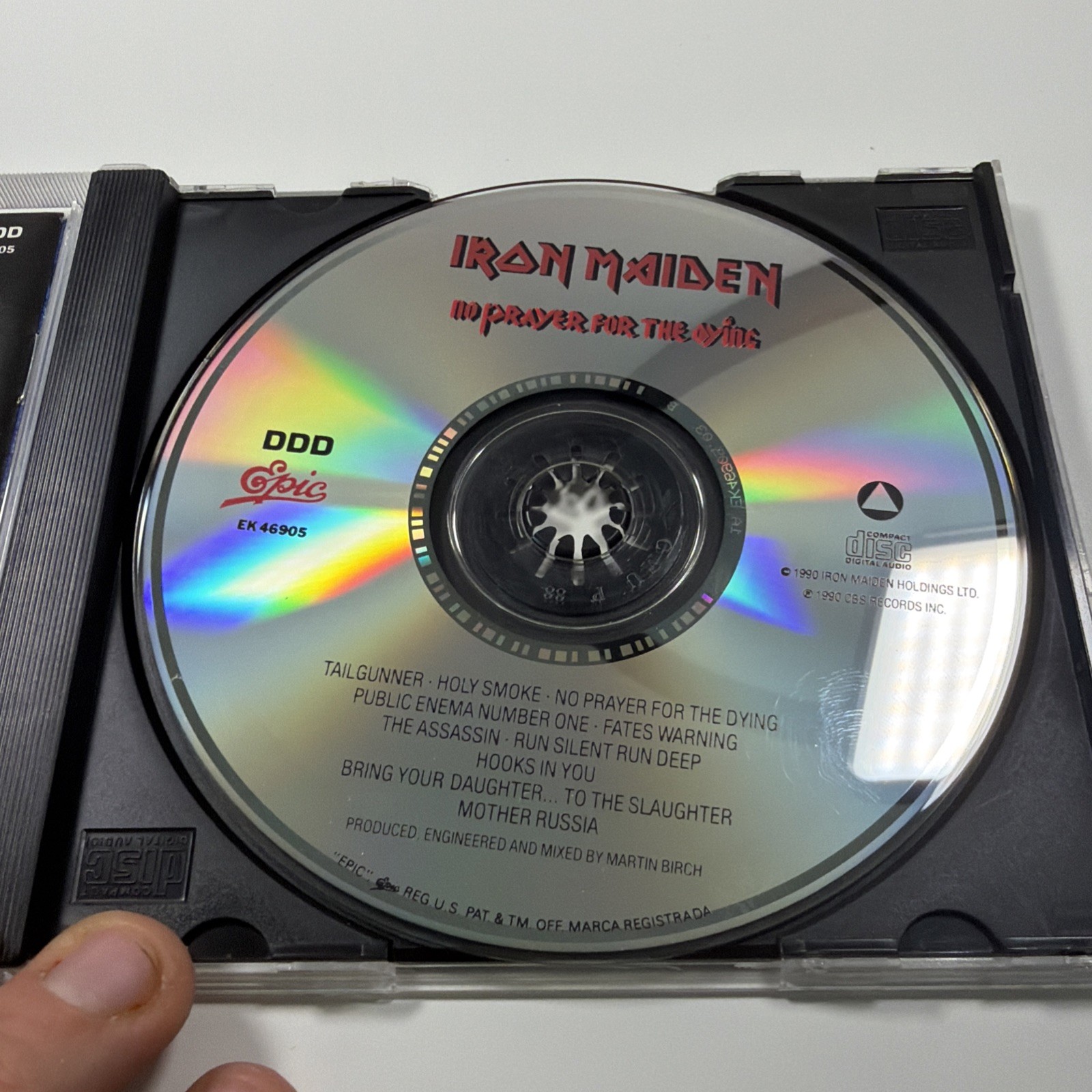 Lot Of 7 Iron Maiden Cd Albums Mint Discs Complete Clean 10 Disc Set Rare HTF