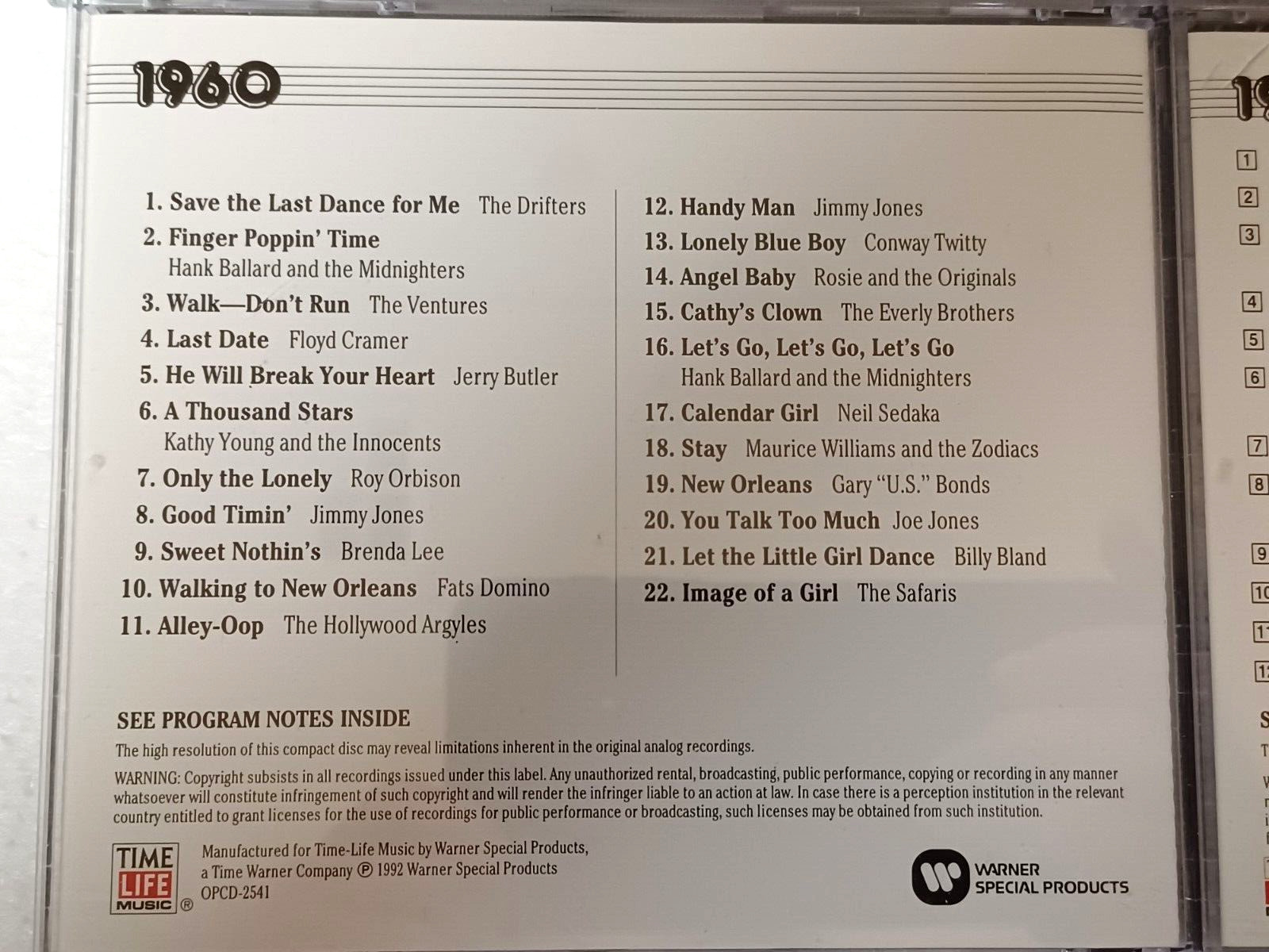 Time Life - Various Artists - The Rock ‘N’ Roll Era CD Lot - 1954-1961