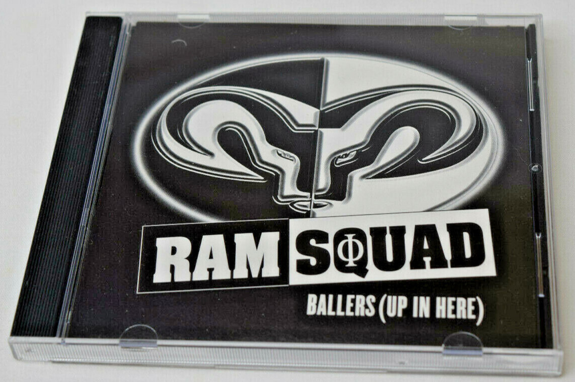 RAM SQUAD CD SINGLE BALLERS (UP IN HERE) PROMO 2000 LN