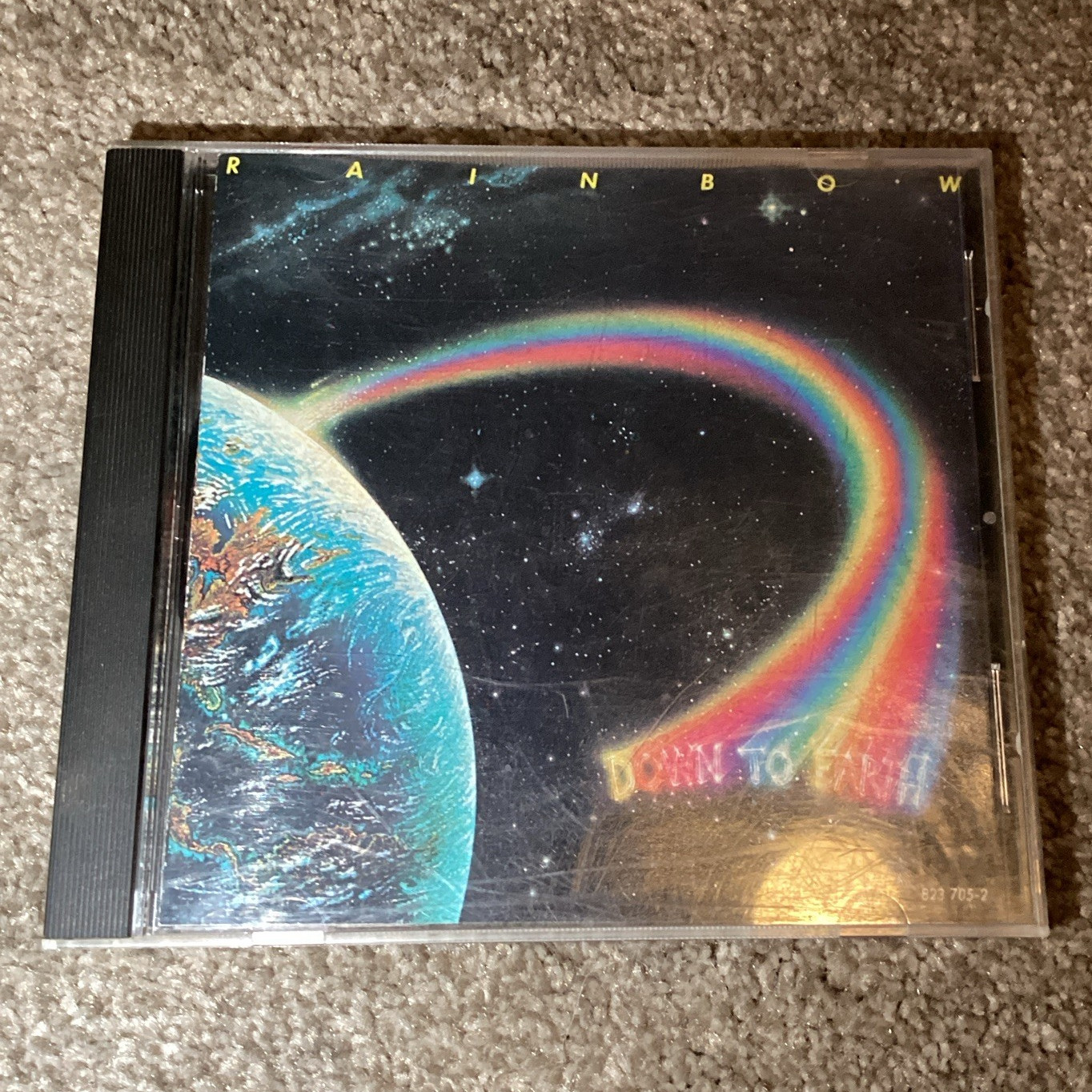 Rainbow Down to Earth CD Hard Rock Album 1986 PolyGram/Polydor