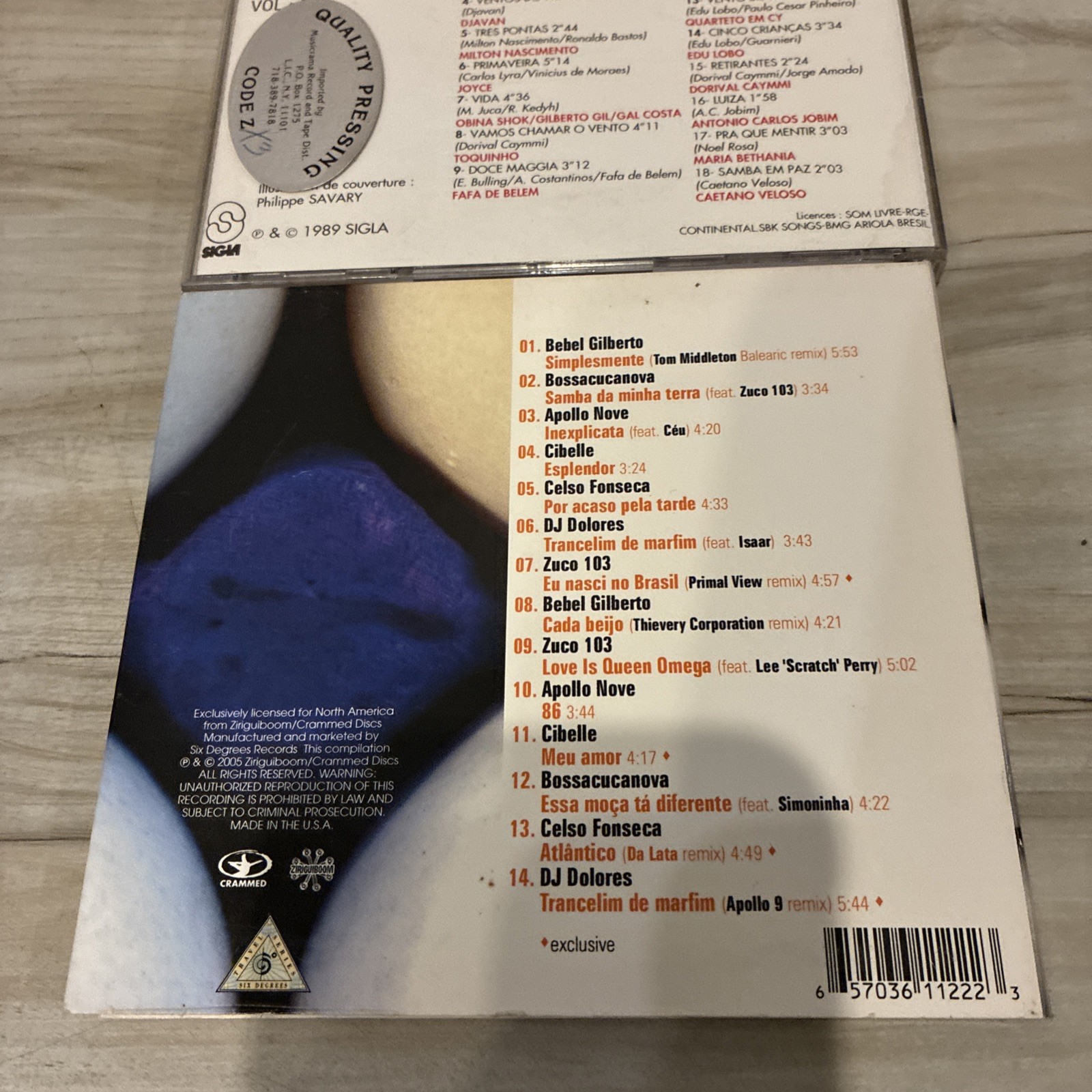 Brazil Stars Vol 3 1989 & NOW Sound of Brazil 2 2006 2 CD Import LOT Excellent