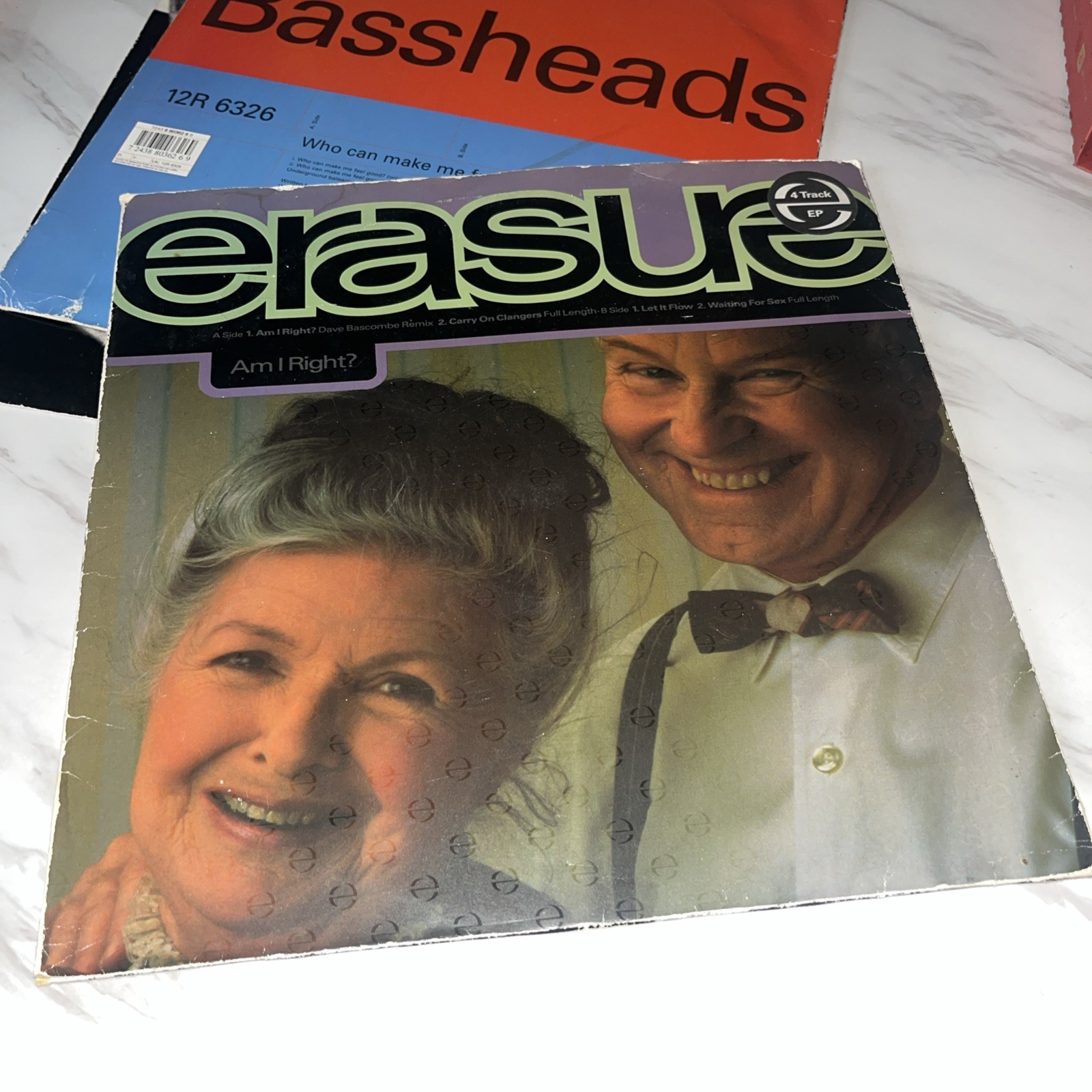ERASURE Am I Right? 7" 45 4 track EP - Erasure