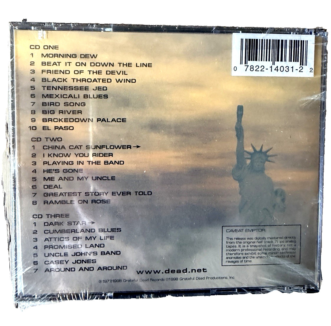 Dick's Picks, Vol. 11: 3-CD Box, 1998, Grateful Dead Records NEW IN SHRINK WRAP