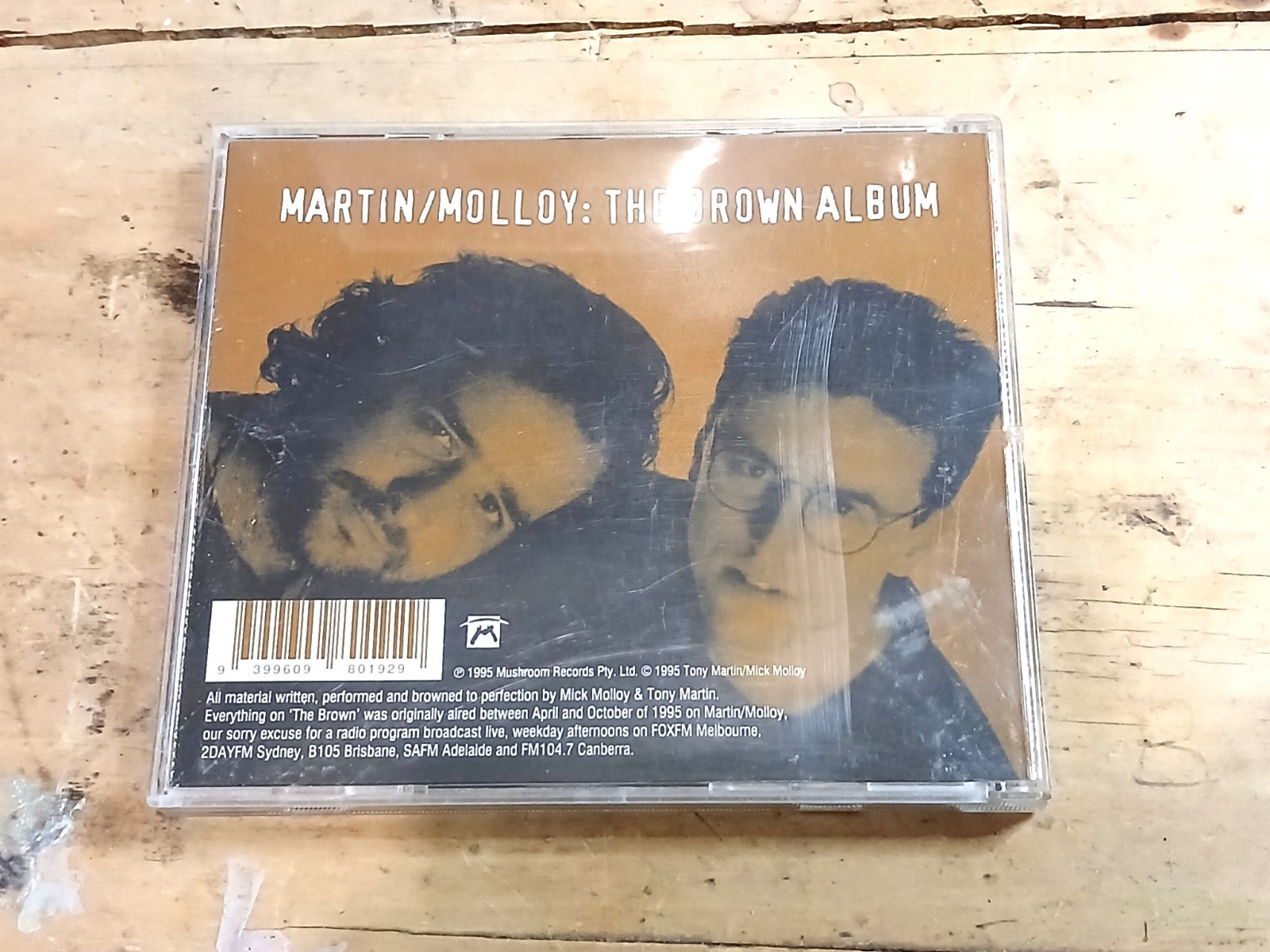 Australian Comedy CD Bundle Martin Molloy Brown Album + Bad Eggs Soundtrack 3CD