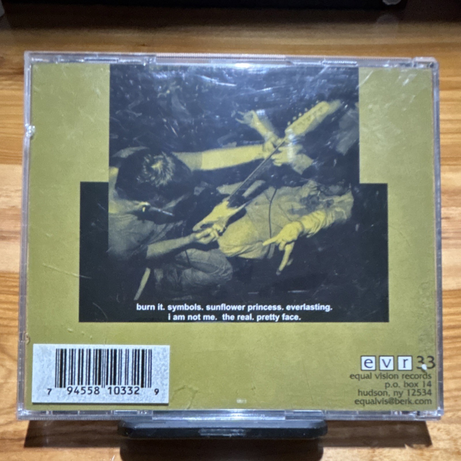 Refused Everlasting CD EP Hardcore Punk Heavy Metal Equal Vision Records 1997