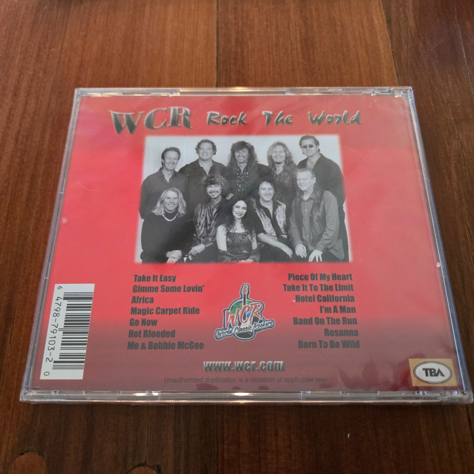 WCR World Classic Rockers Rock The World CD BRAND NEW SEALED Rare Supergroup C3
