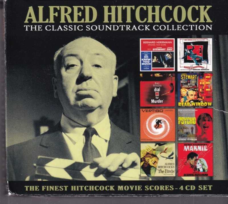 ALFRED HITCHCOCK - THE CLASSIC SOUNDTRACK COLLECTION (2018 CD 4 Disc Set){1DBox1