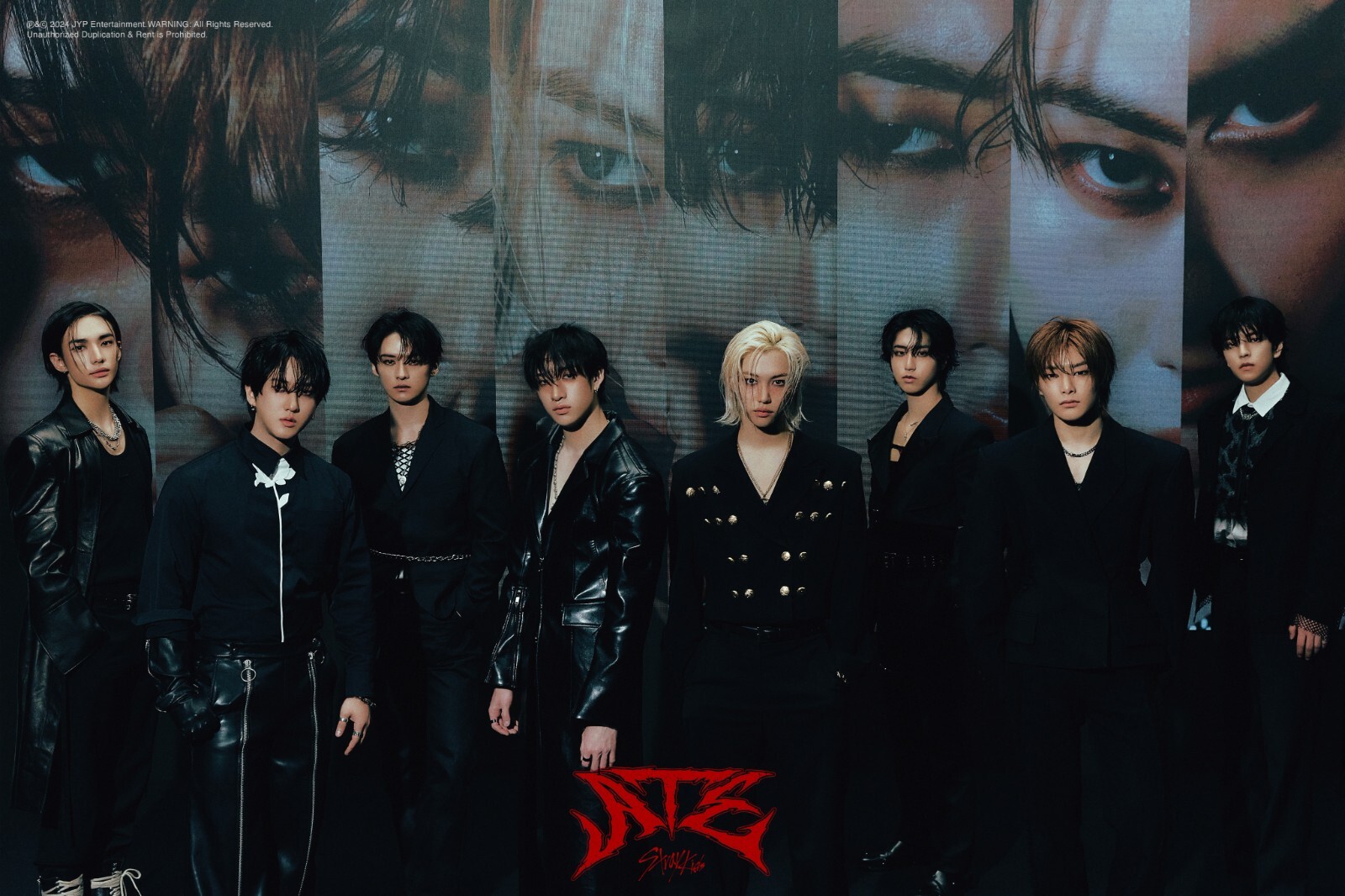 K-POP STRAY KIDS Mini Album [ATE] Accordion Ver CD+P.Book+Lyrics+P.Card+Lip Card
