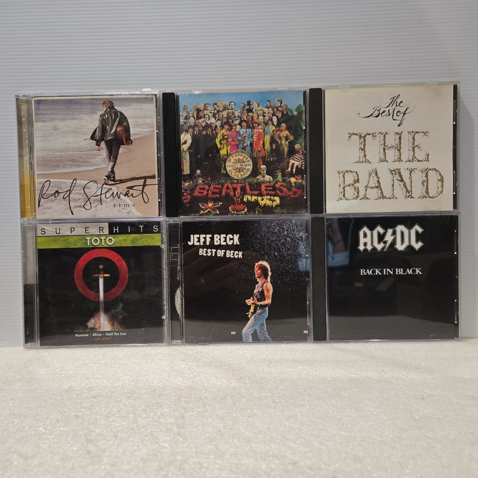 ROCK, CLASSIC ROCK, POP 6 CD LOT - SEE TITLES IN DESCRIPTION - CRCD14-2