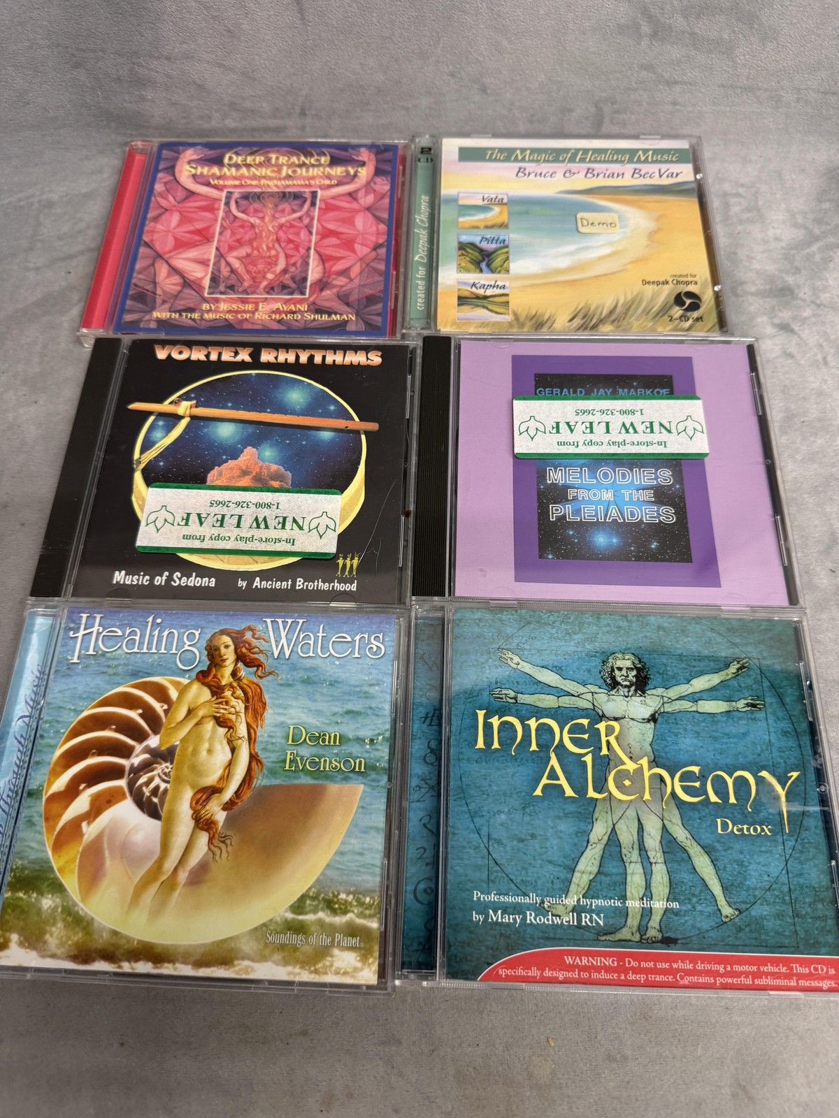 Lot 24 New Age Meditation CDs Chakra Reiki Healing Relaxation Steven Halpern