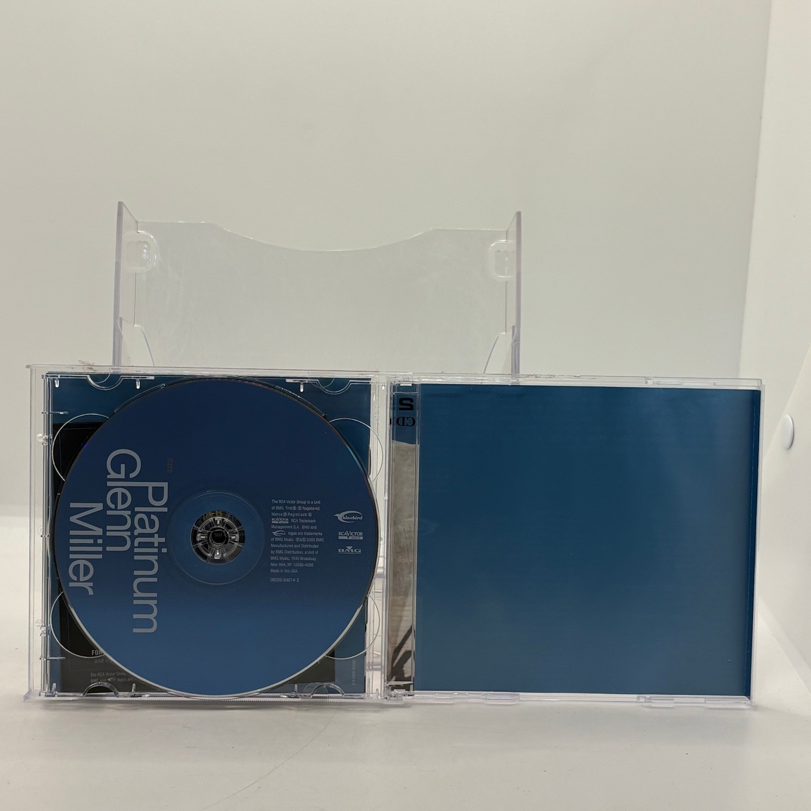 Platinum Glenn Miller 2 CD Set Bluebird RCA Victor 09026-64014-2 Big Band Swing