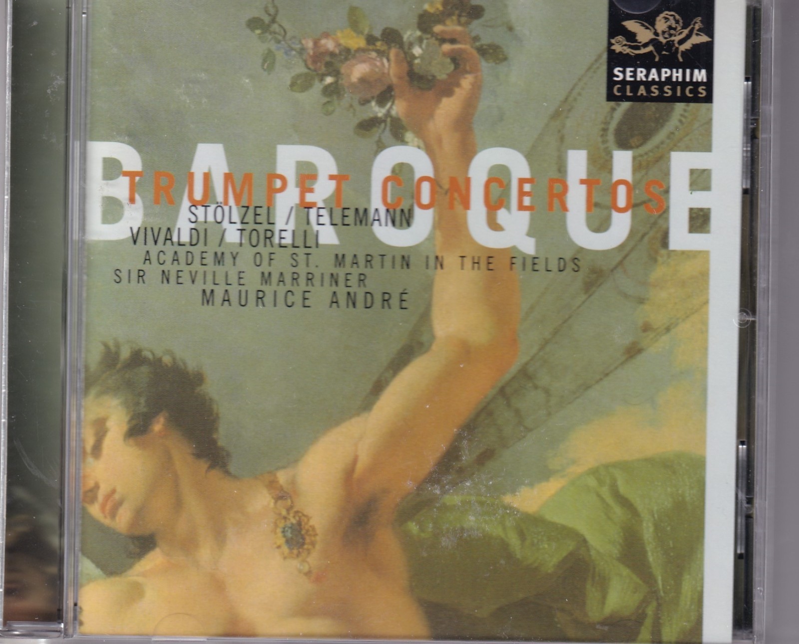 Baroque Trumpet Concertos (CD, Jun-1999, Warner Classics (USA) Seraphim