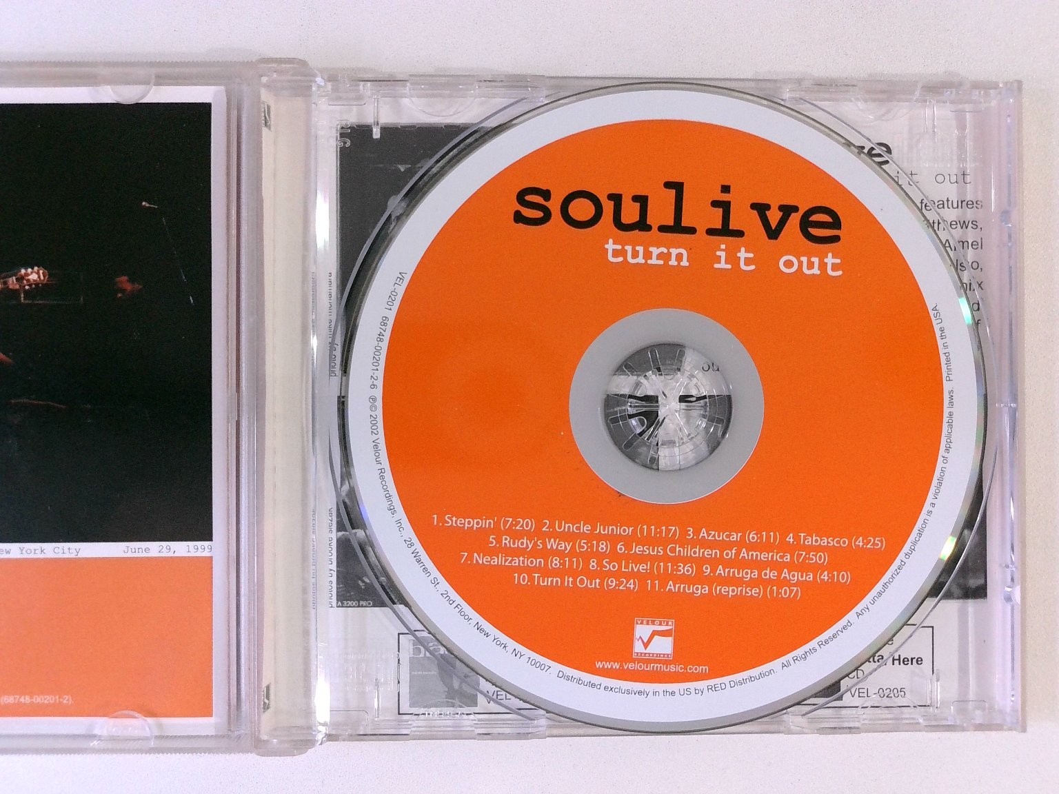 Soulive – Turn It Out CD 2002 Jazz Funk Soul Velour Recordings