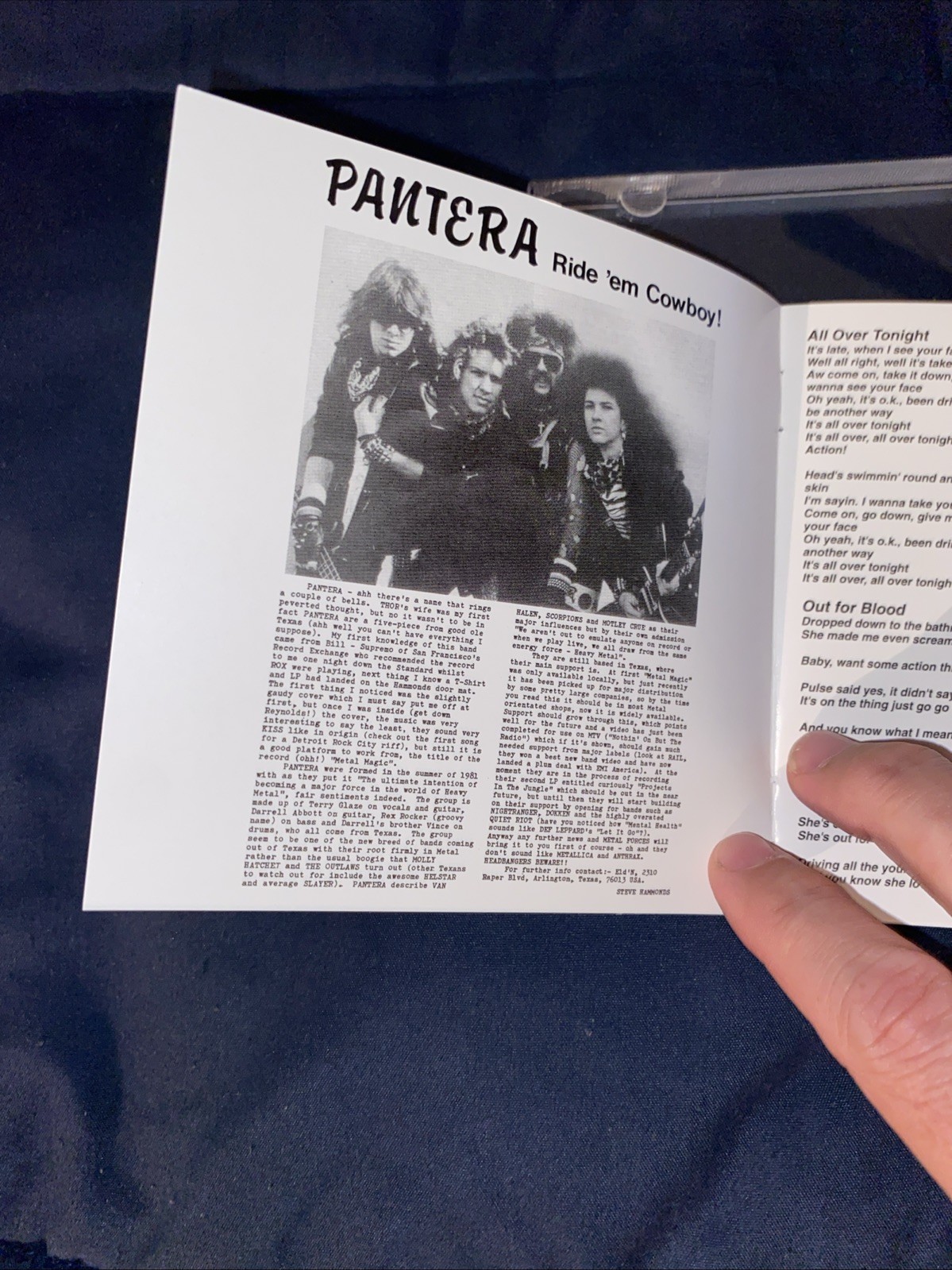 Pantera - Projects In The Jungle & POWER METAL 2 Albums Dimebag Darrell Magic