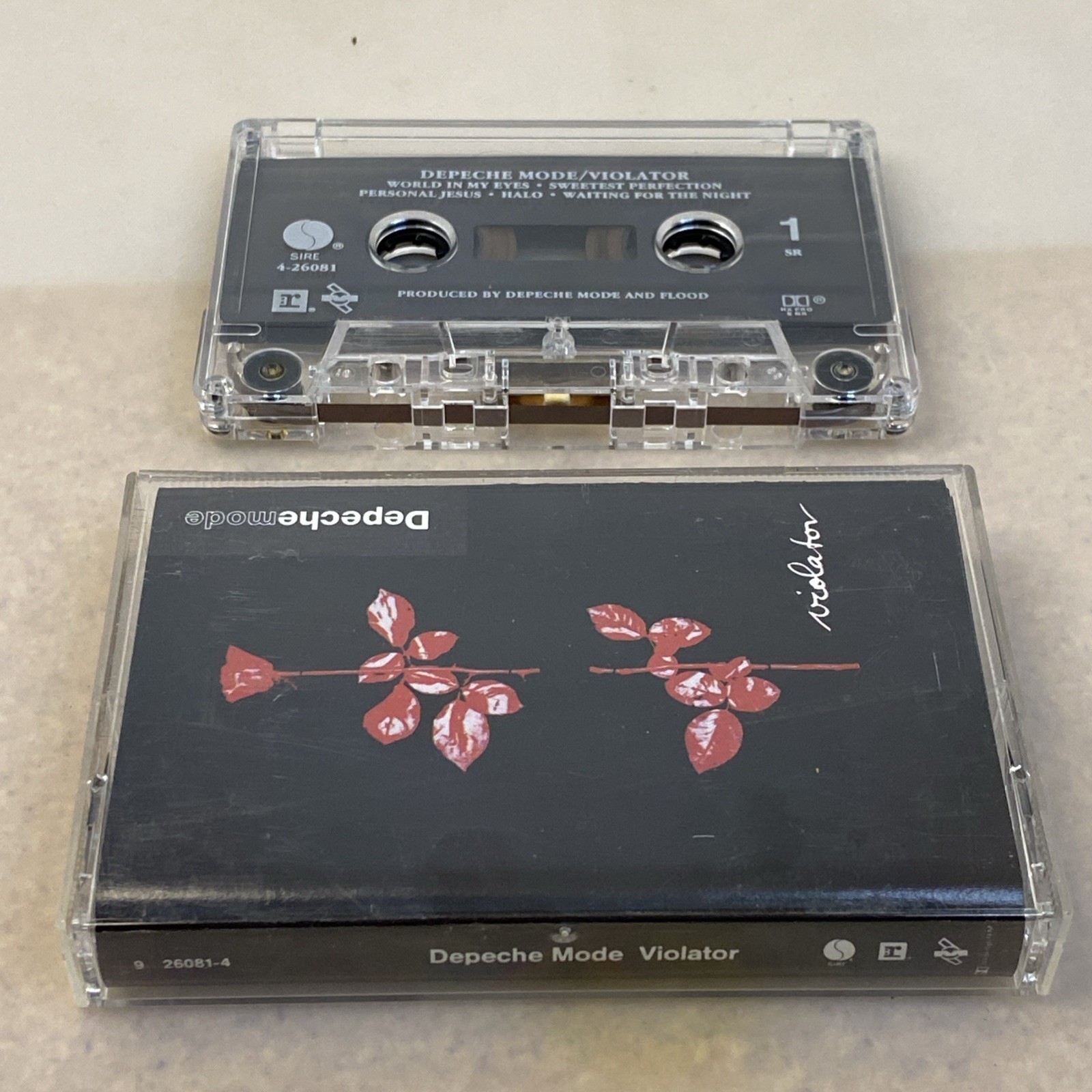 Depeche Mode Violator Cassette Tape Original Album Electronic New Wave Synth Pop