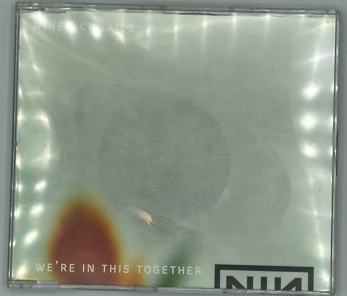 NINE INCH NAILS We're In This Together MaxiCD ORANGE CD Single Rare NIN