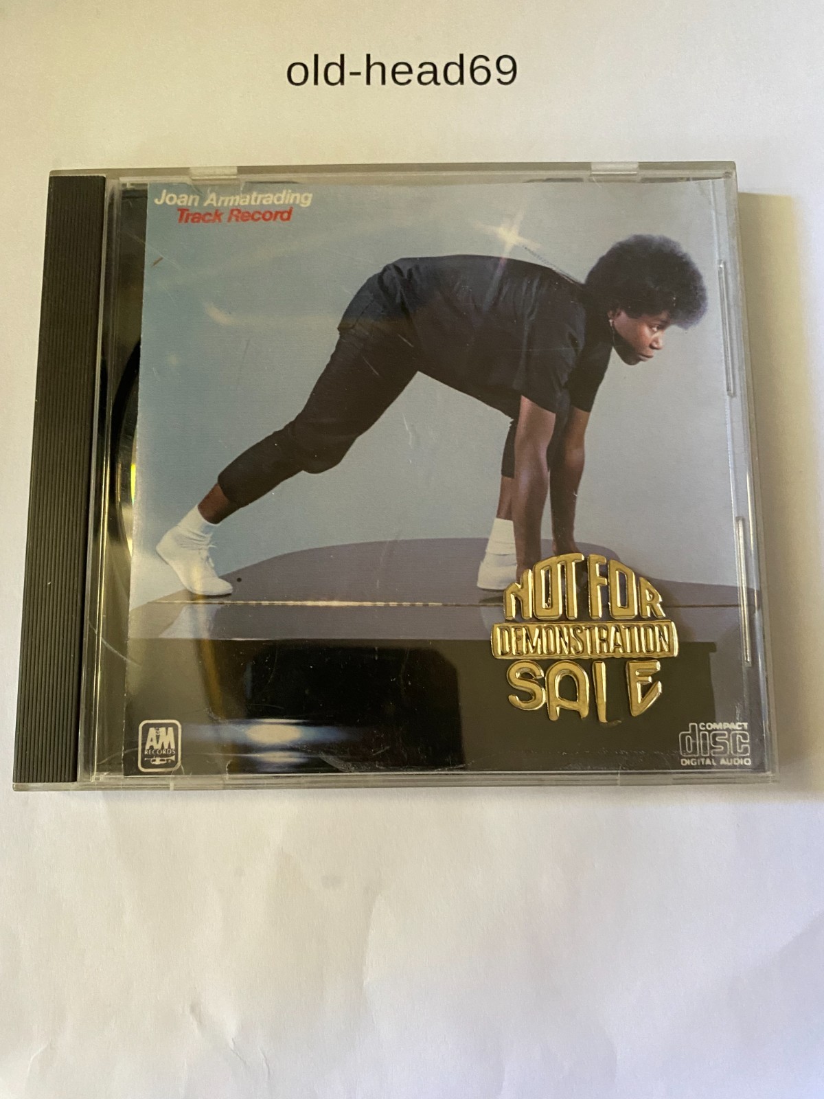 Joan Armatrading Track Record CD Album A&M Records Near mint