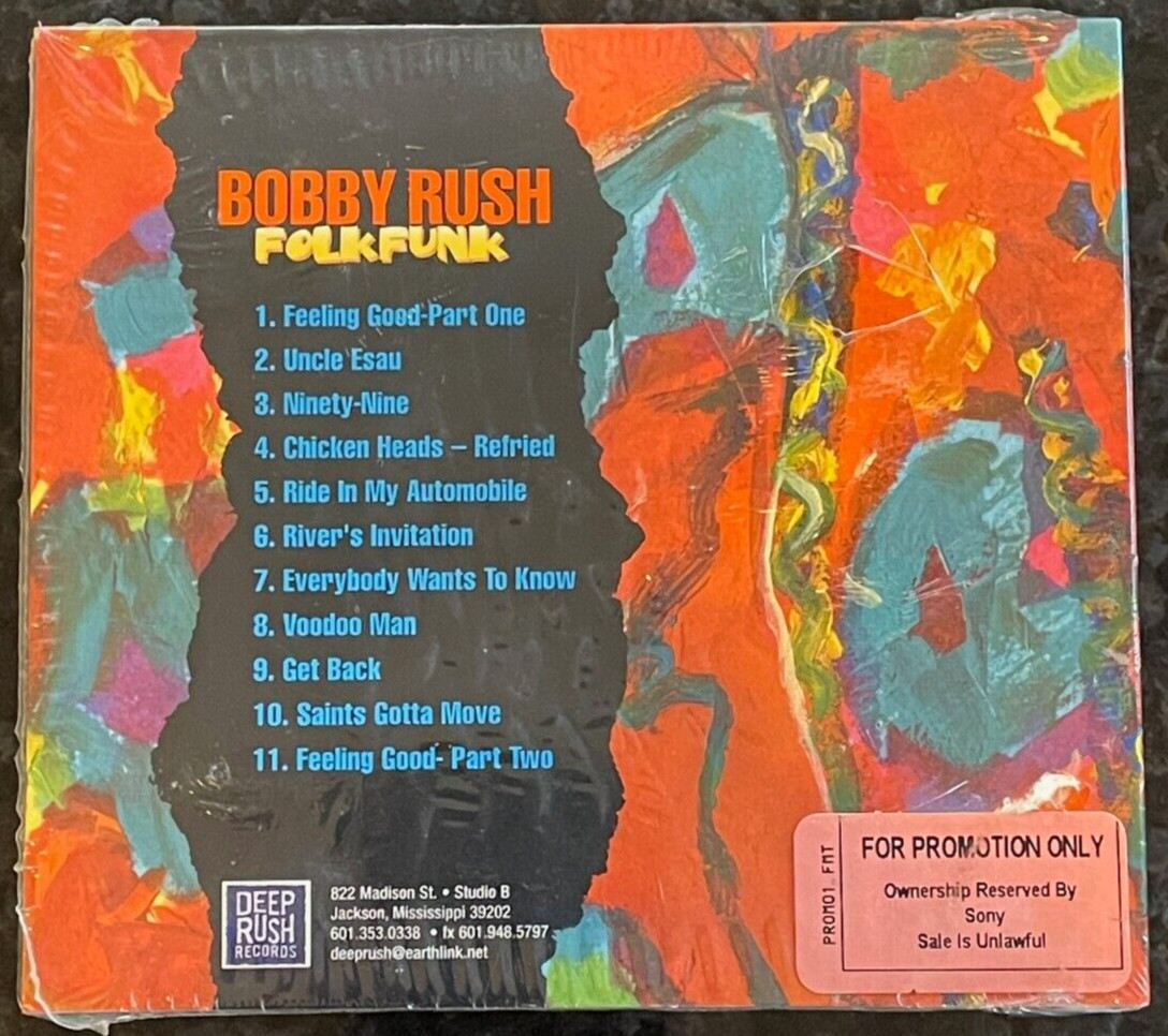 BOBBY RUSH--FUNK FOLK CD NEW/SEALED PROMO