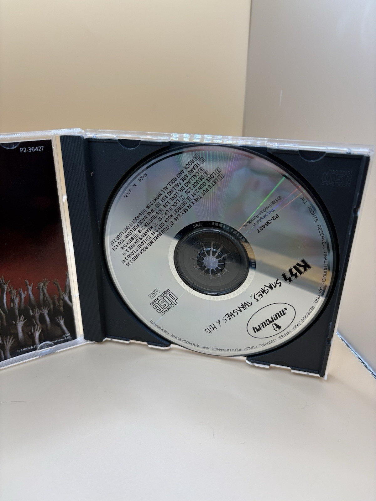 KISS – Smashes, Thrashes & Hits CD (1988 Mercury) Original Pressing Tested