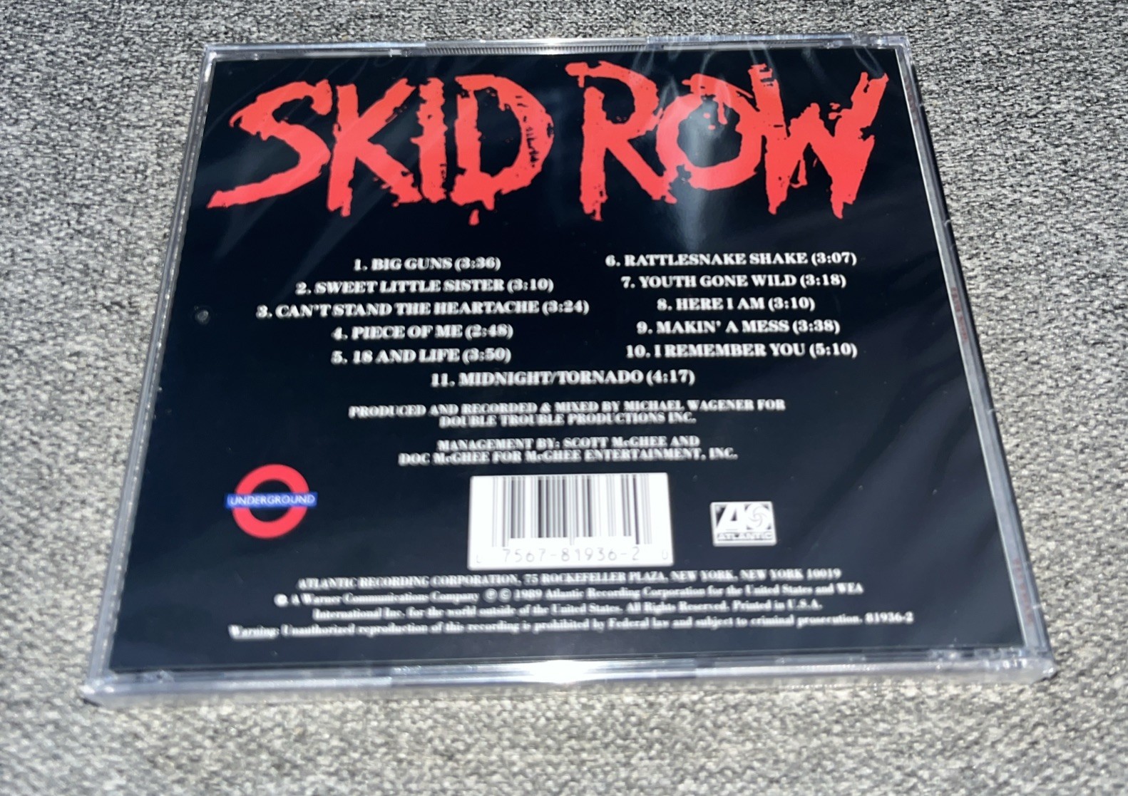 Skid Row by Skid Row (New CD)⭐️Buy Any 3 Get 1 Free⭐️