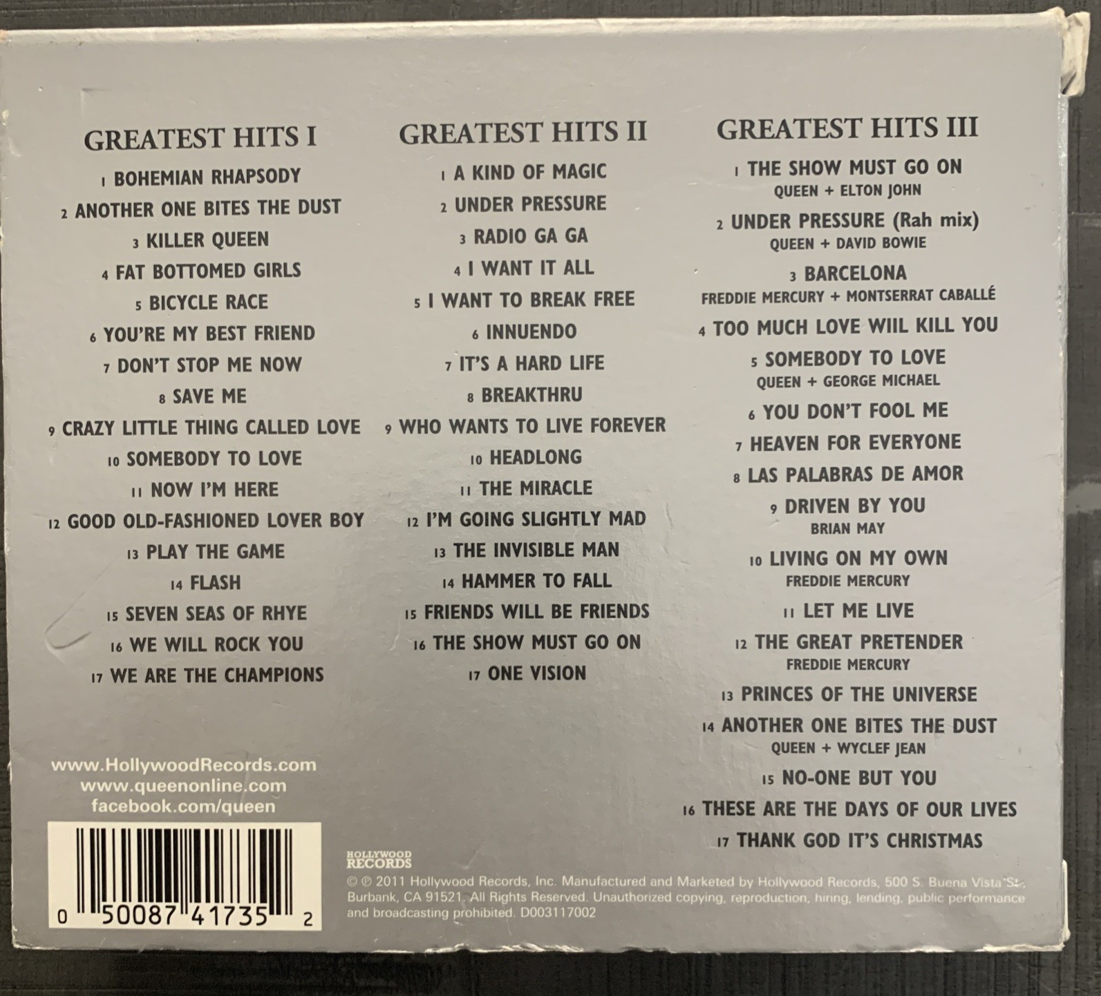 Greatest Hits I, II & III: the Platinum Edition by Queen (CD, 2019) - ~Mint!~