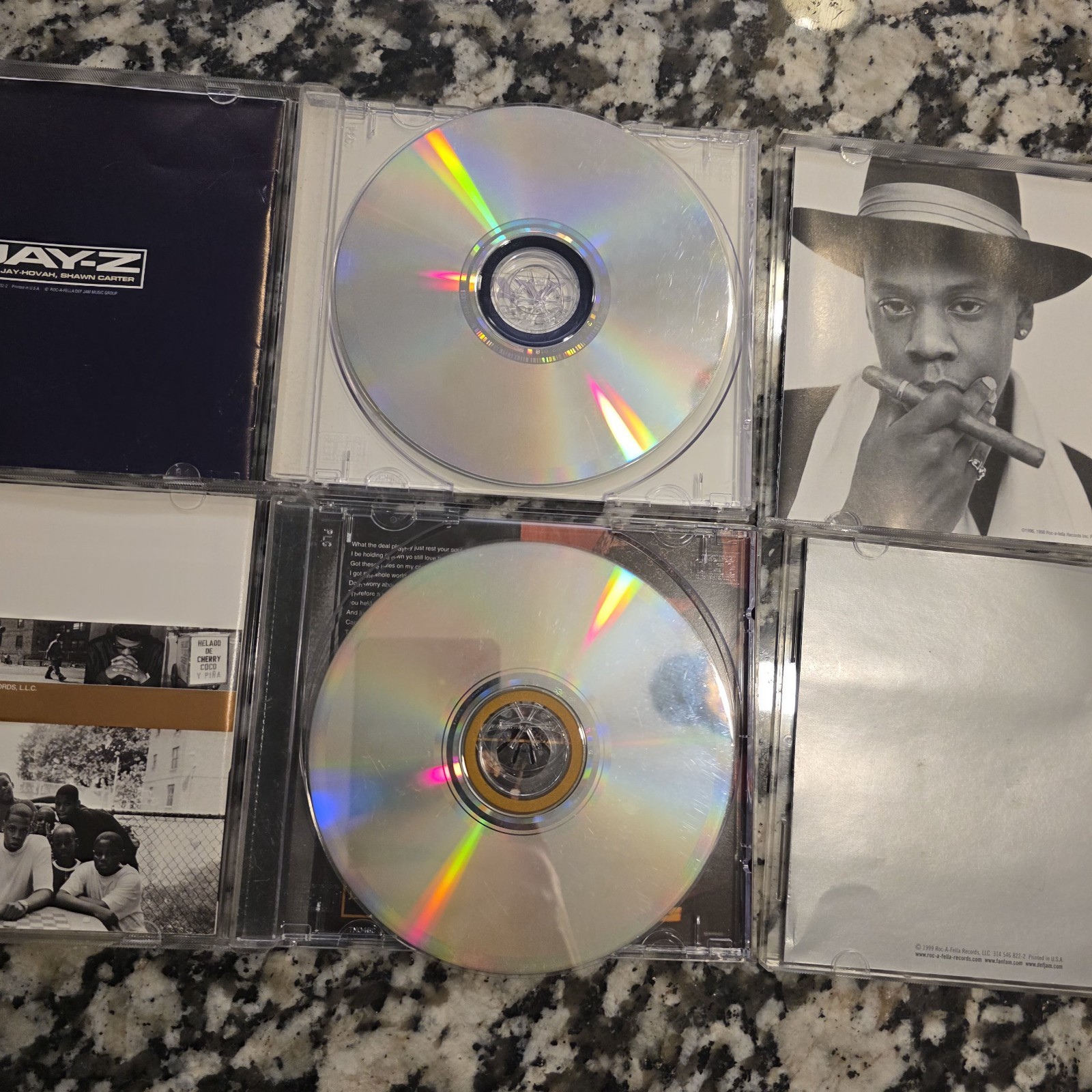 Jay-Z CD Lot of 4, Volume 1, 2 & 3, Reasonable Doubt