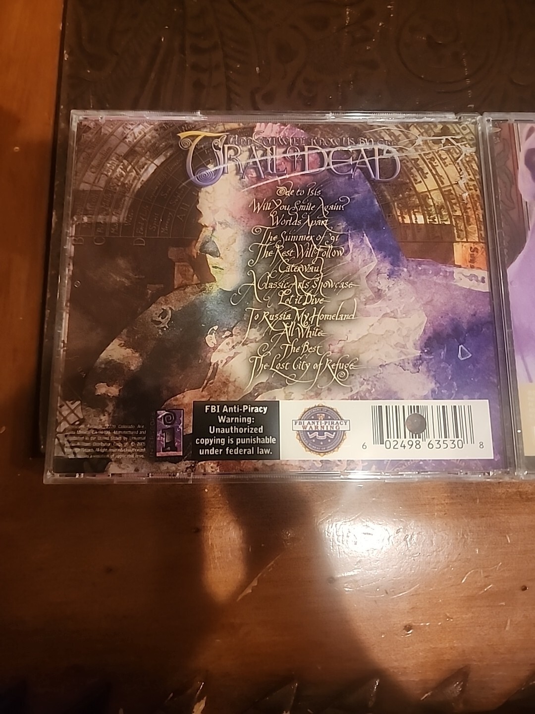 And You Will Know Us By Trail Of Dead Worlds Apart CD And Worlds Apart +2 Sealed