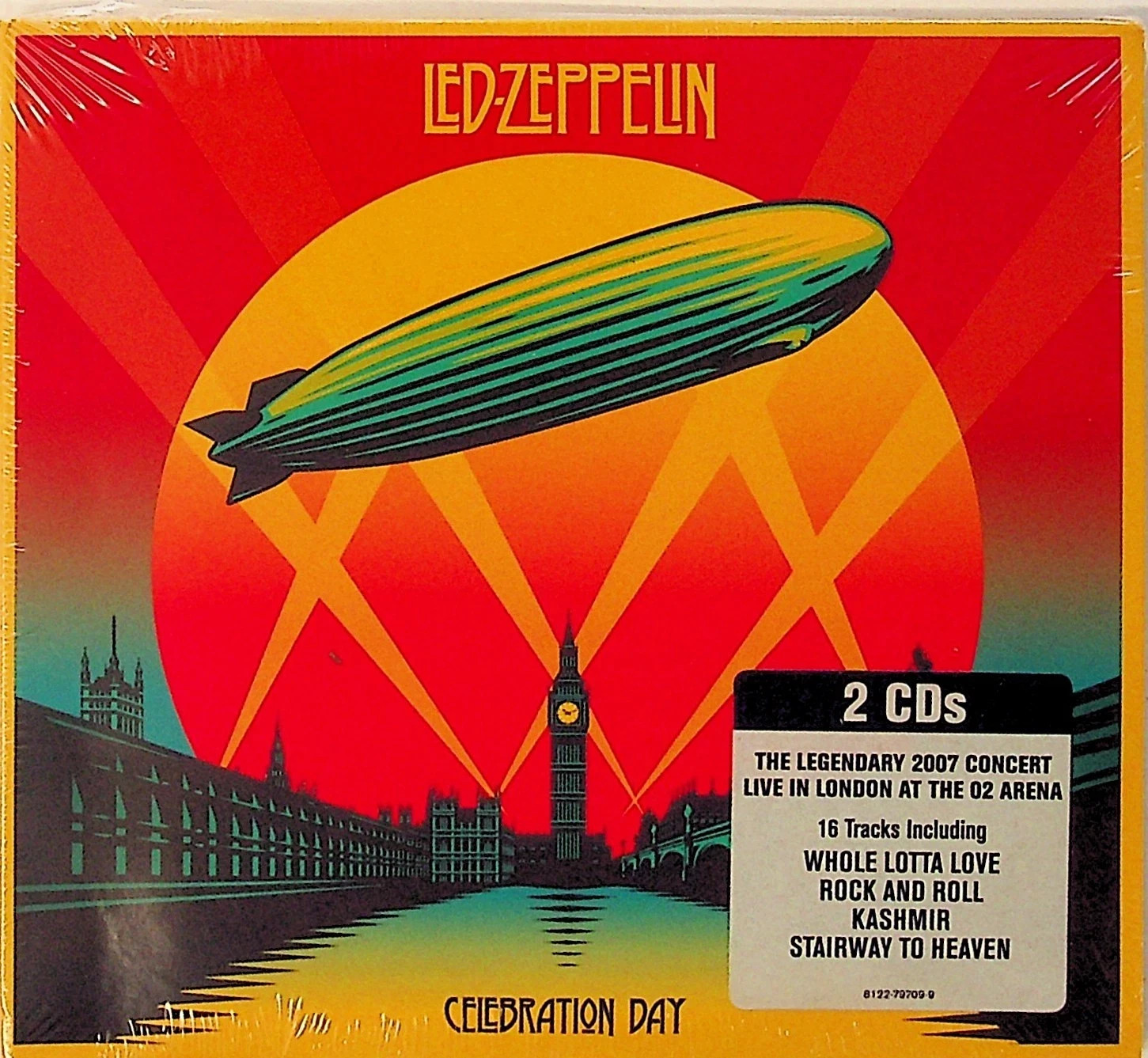 LED ZEPPELIN Celebration Day 2007 Live at The O2 Arena London SEALED 2CD w/ Hype