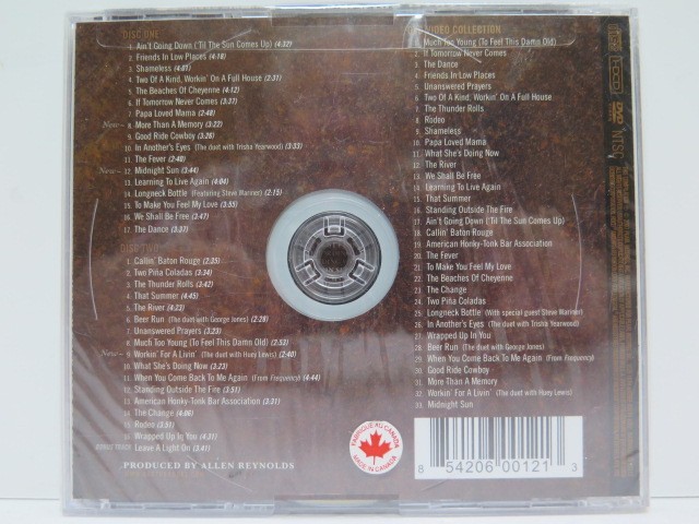 Garth Brooks The Ultimate Hits-3 Disc Set CD/DVD 2007 Pearl Records NEW SEALED!