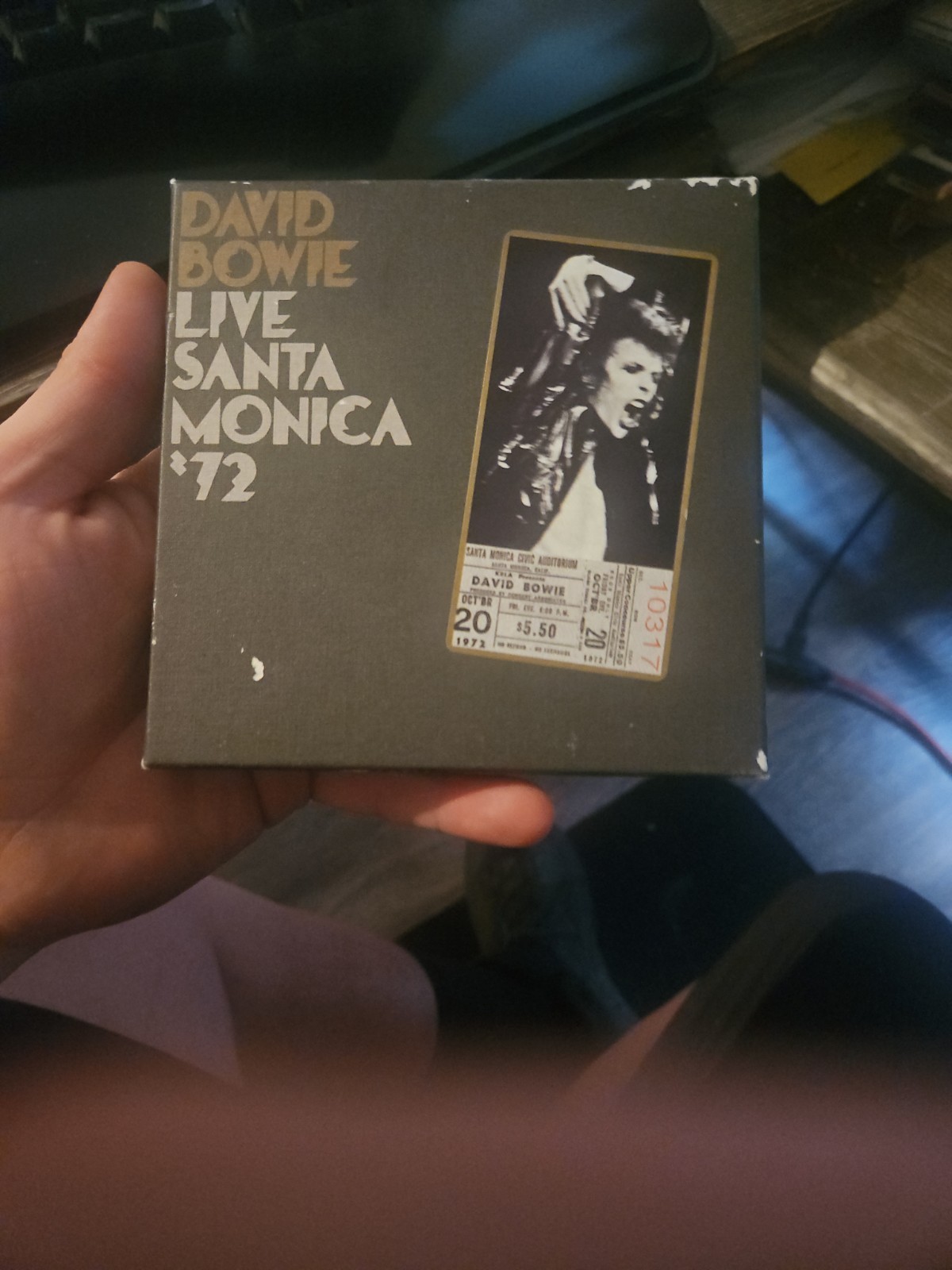 Live Santa Monica '72 by David Bowie (CD, 2008)
