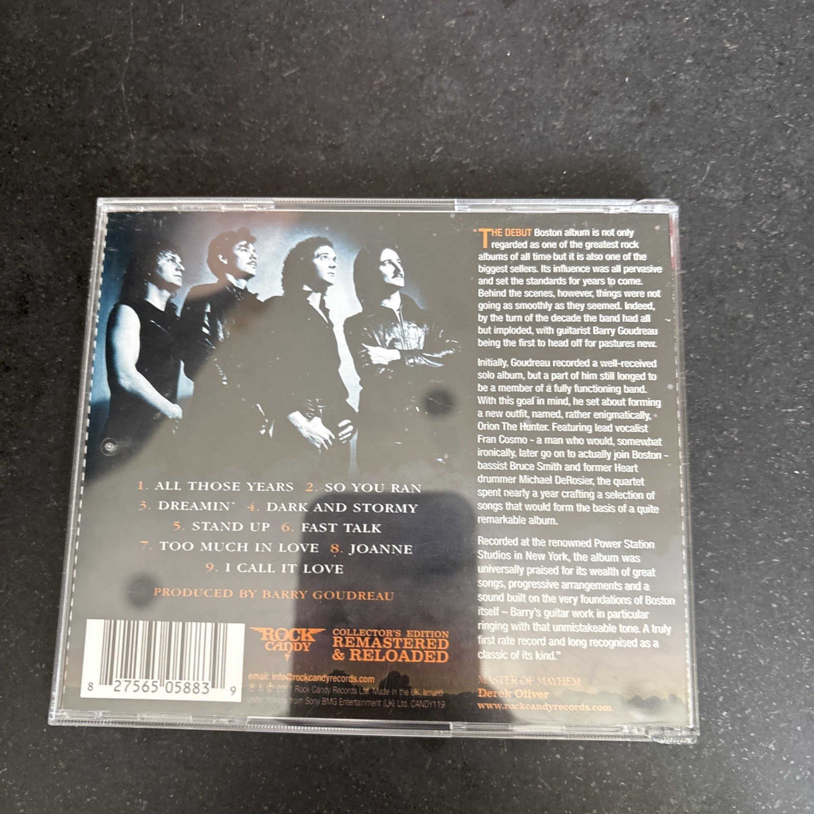 Barry Goudreau - Orion the Hunter CD 2011 reissue - Boston