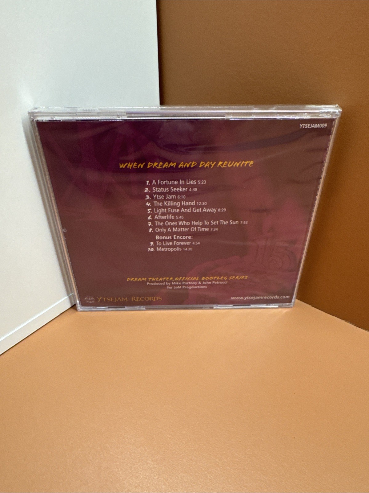 Dream Theater - Official Bootleg: When Dream and Day Reunite (CD, 2004) SEALED!!