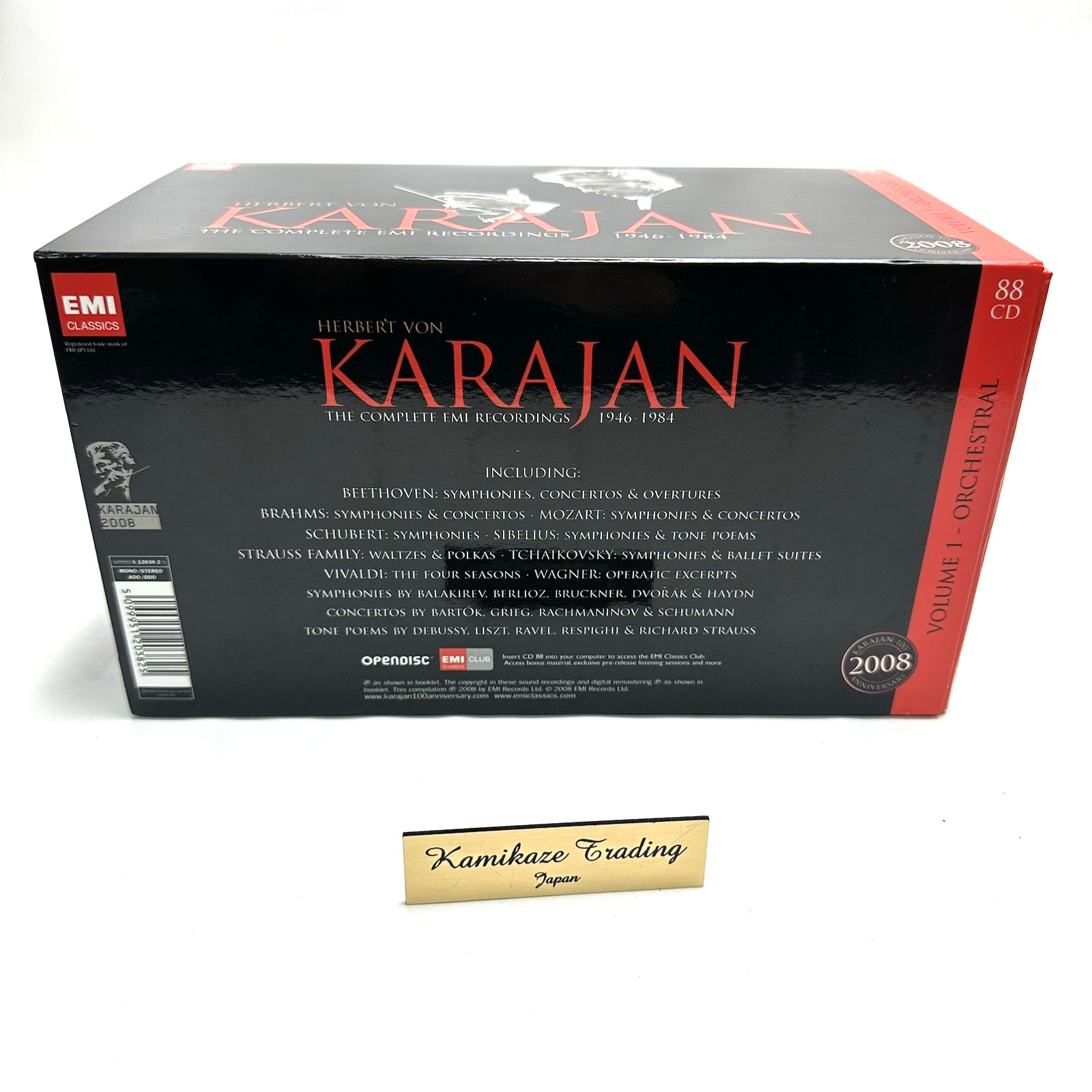 Herbert von Karajan: The Complete EMI Recordings 1946-1984# 88CD-BOX-RAR-OOP-TOP