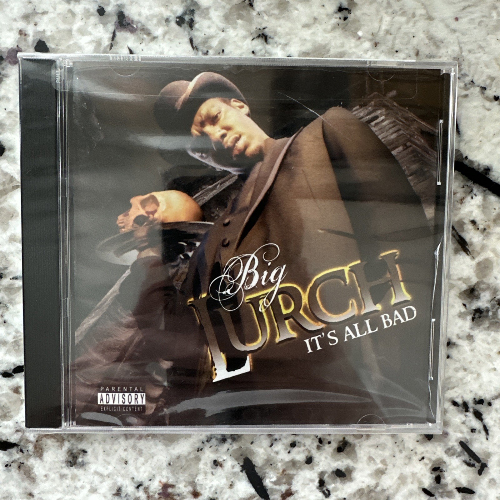 BIG LURCH - IT'S ALL BAD CD 2004 OG PRESS SEALED RARE GANGSTA RAP G-FUNK C-BO