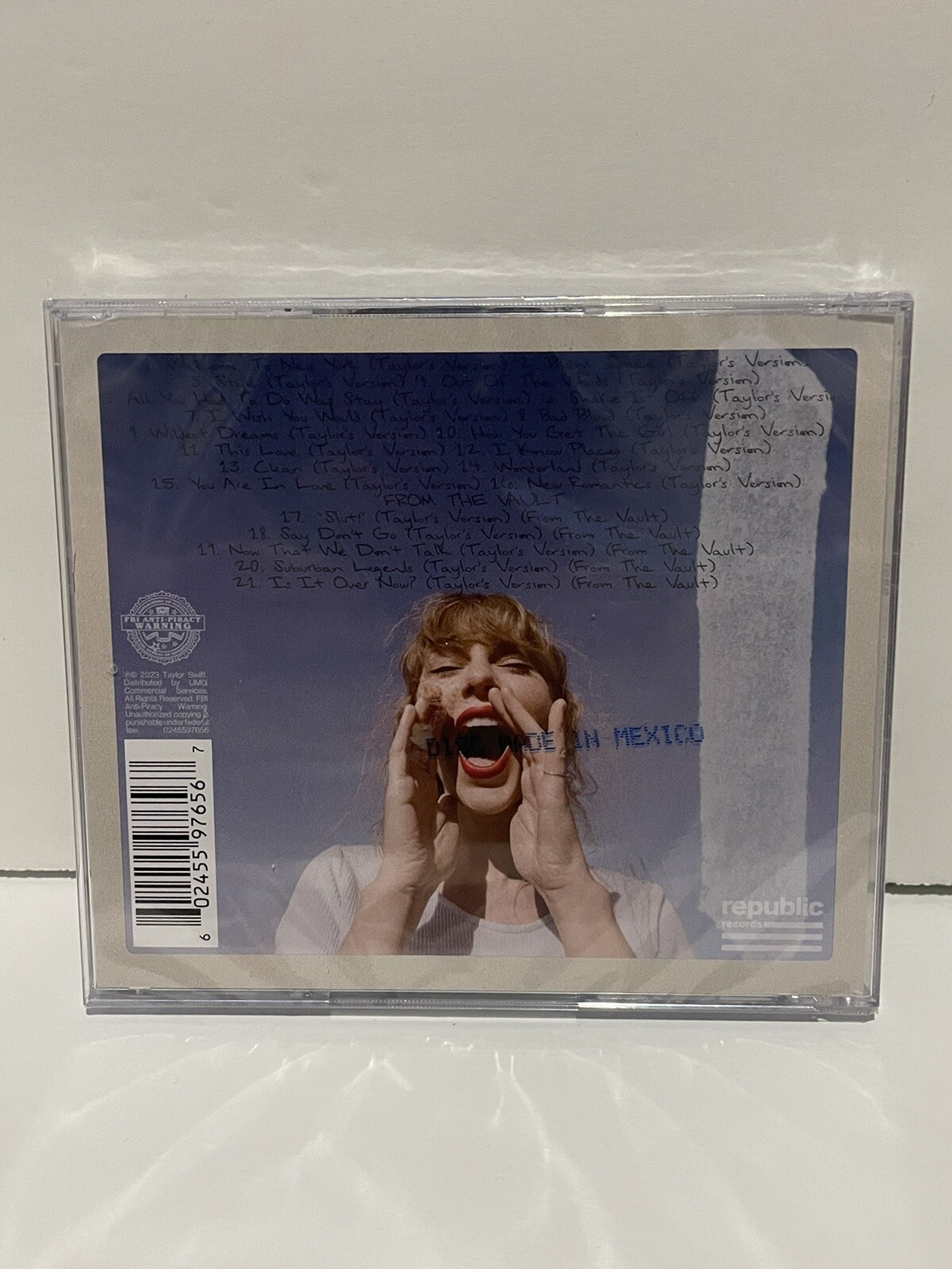 TAYLOR SWIFT 1989 Taylor's Version Crystal Skies Blue Edition CD [NEW SEALED]