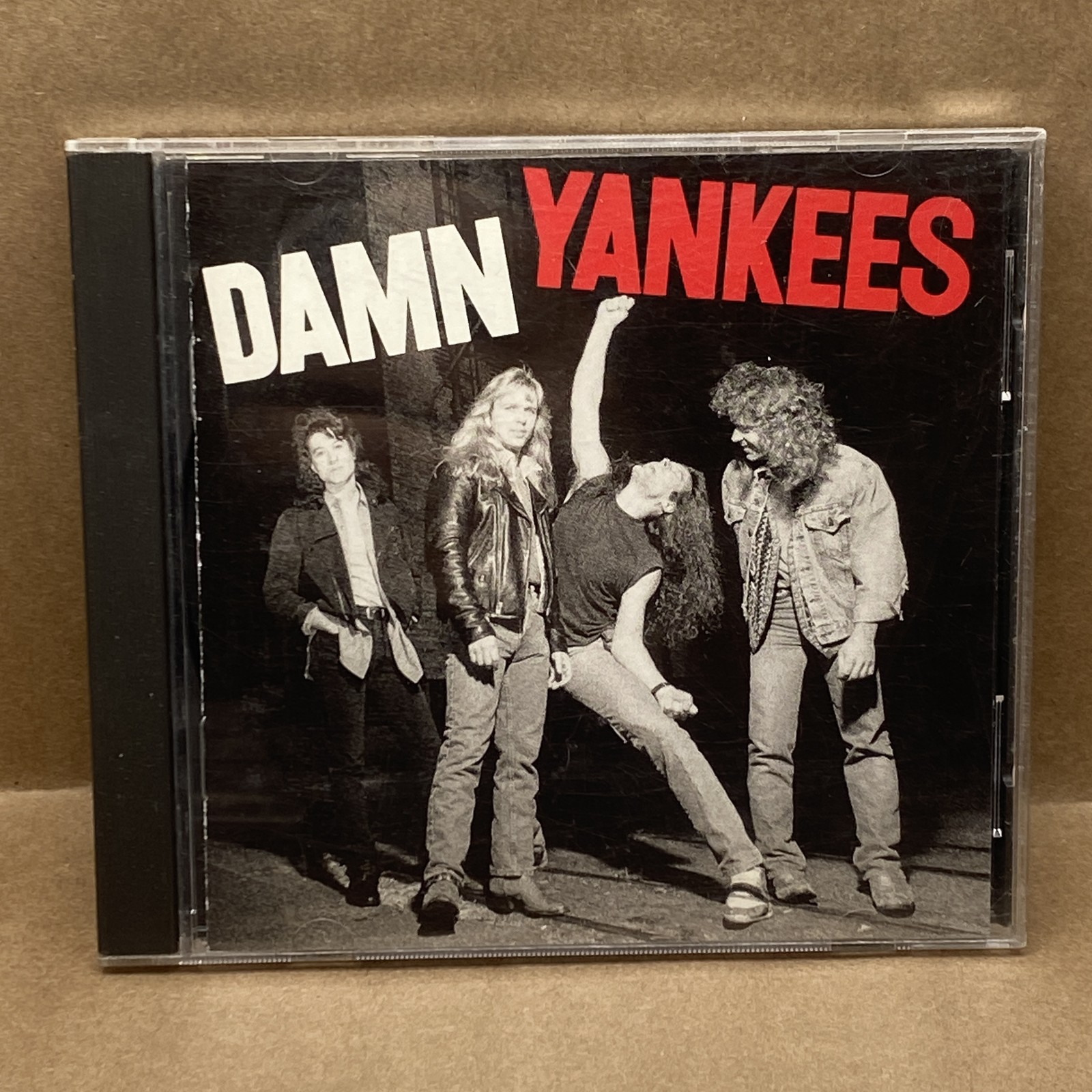 Damn Yankees Self-Titled CD 1990 Warner Bros. Classic Hard Rock Album D-114852
