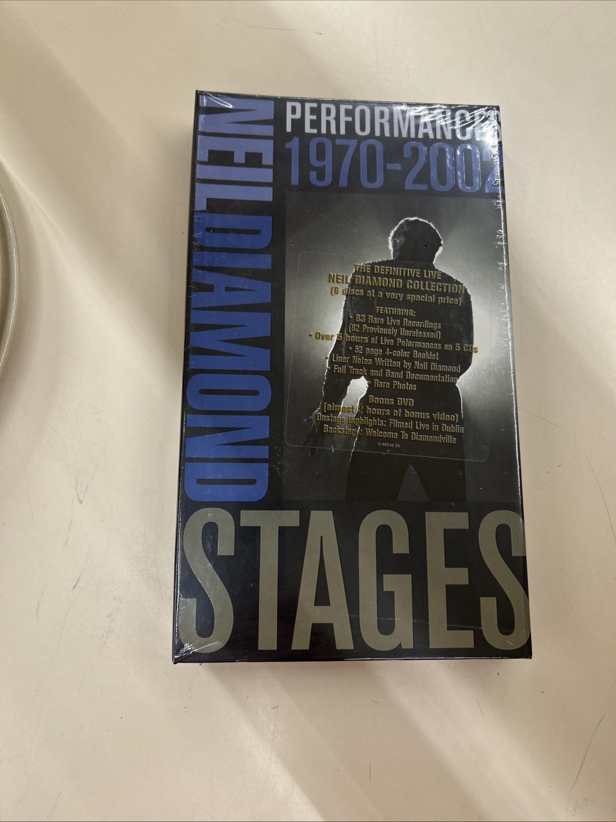 Neil Diamond - Stages - Performances 1970- 2002 6 Disc set CDs + DVD Sealed-New!