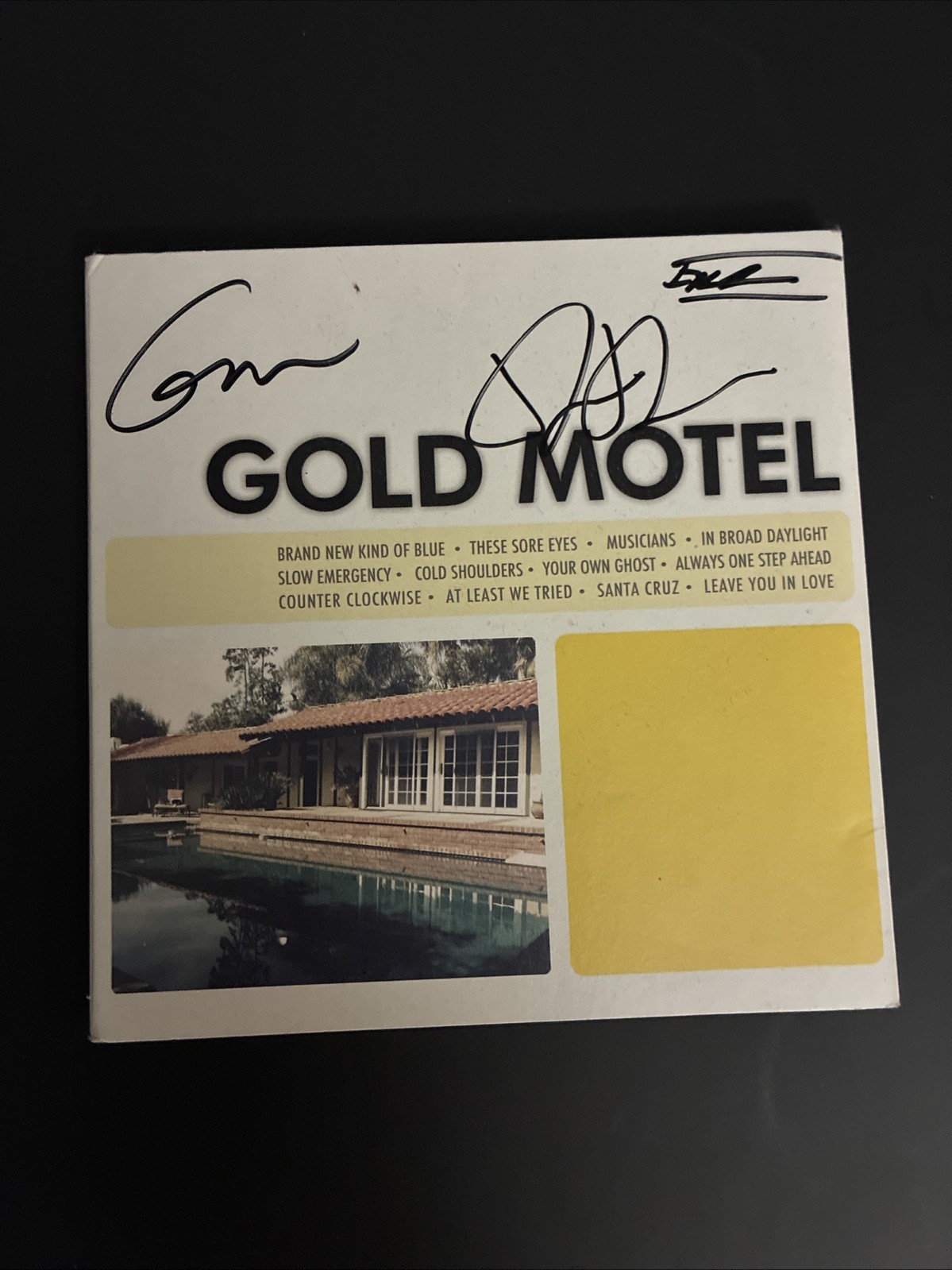 Signed Gold Motel Self-Titled CD Greta Morgan Autographed Indie Pop 2012