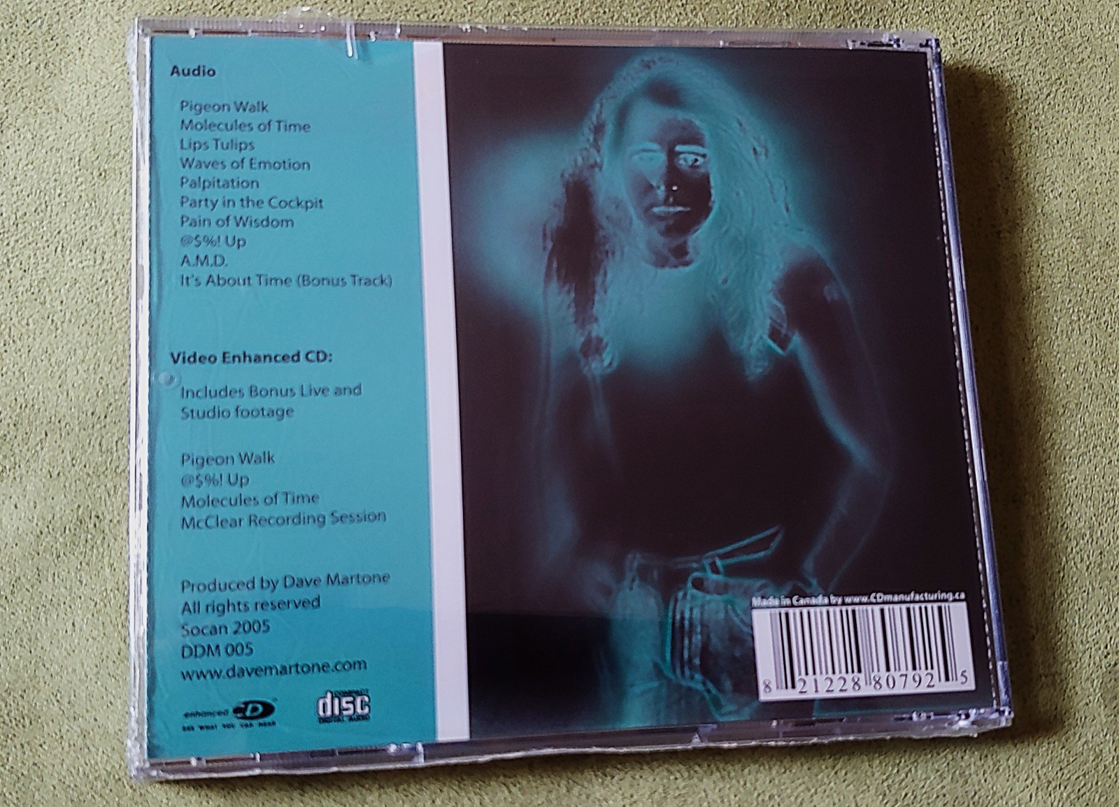 Martone- Shut Up and Listen- New and Sealed- Video Enhanced- CD