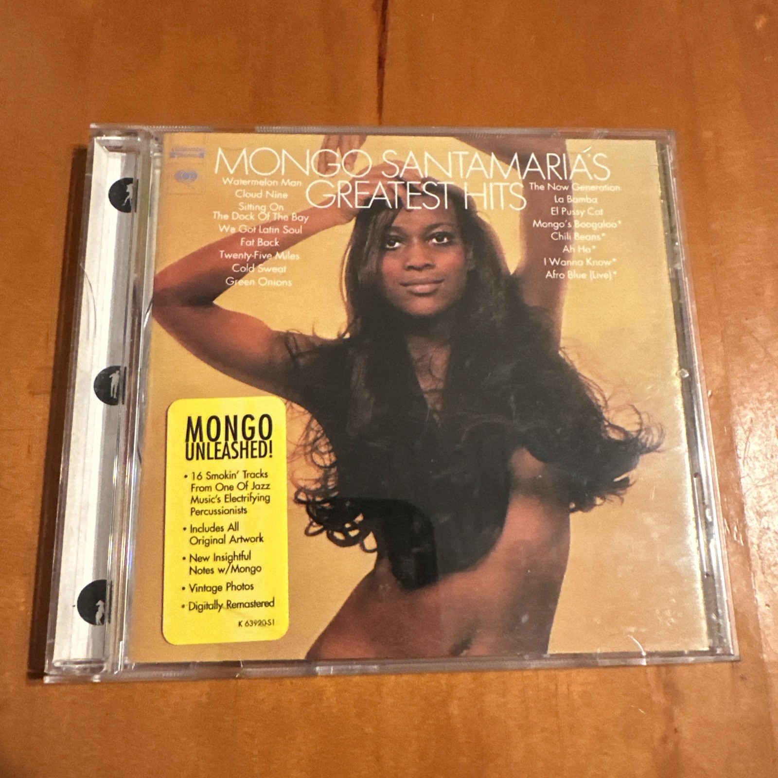 Mongo Santamaria - Greatest Hits (CD, 2000, Sony Music)