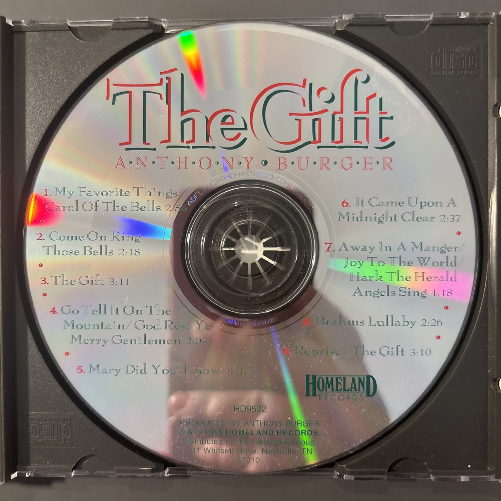 1990s-2010s Holiday CD Lot Anthony Burger & Various Artists