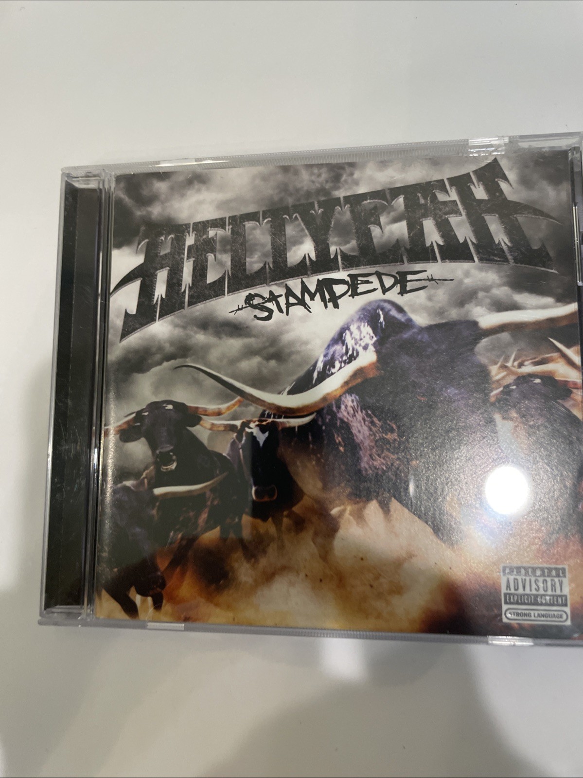 HELLYEAH “STAMPEDE” CD 2010 EPIC RECORDING CHAD GRAY VINNIE PAUL