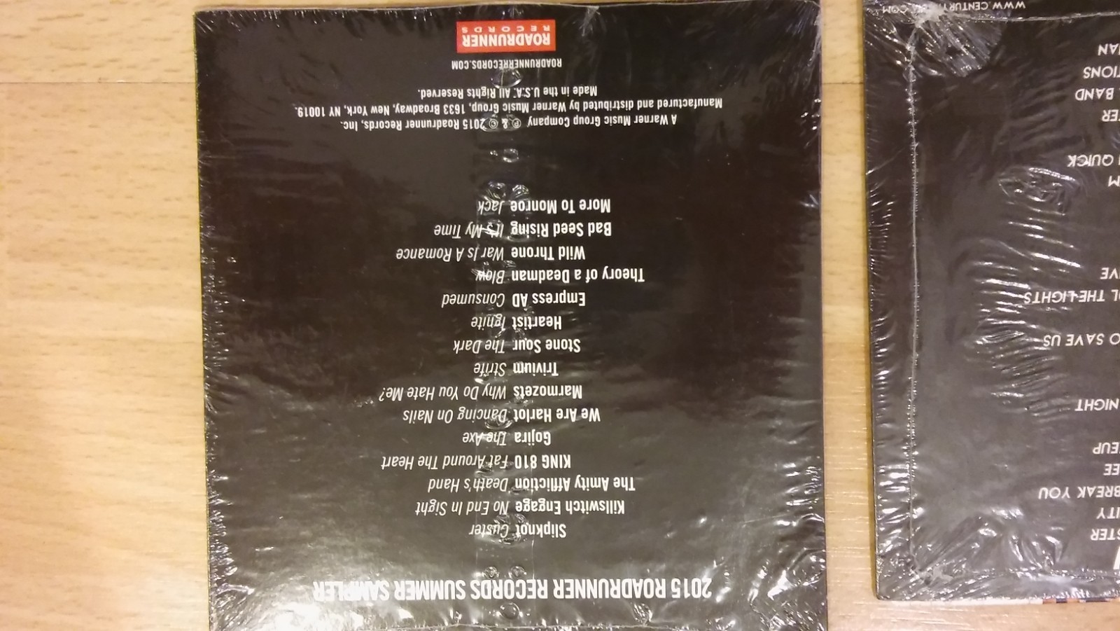 SEALED SUMMER SAMPLER CD LOT: Century Label Group 2016, Roadrunner Records 2015