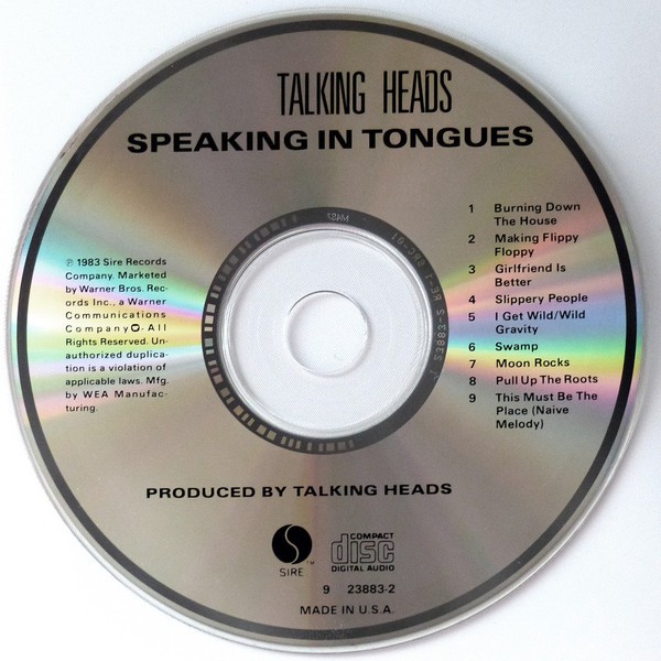 Talking Heads - Speaking In Tongues (CD) (Near Mint (NM or M-)) - 4209955281