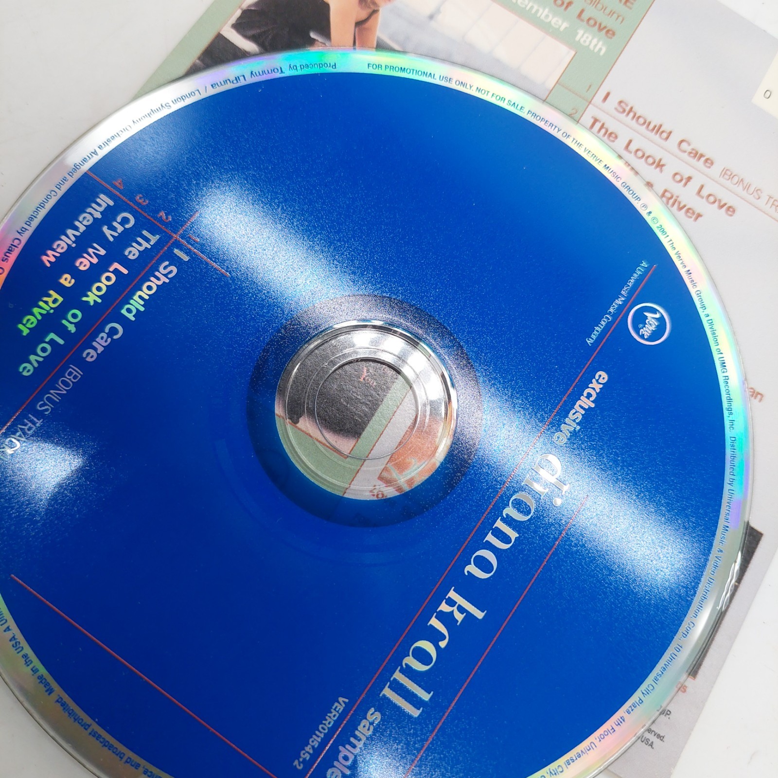 Diana Krall Borders Verve Promo Sampler Smooth Jazz 101.9