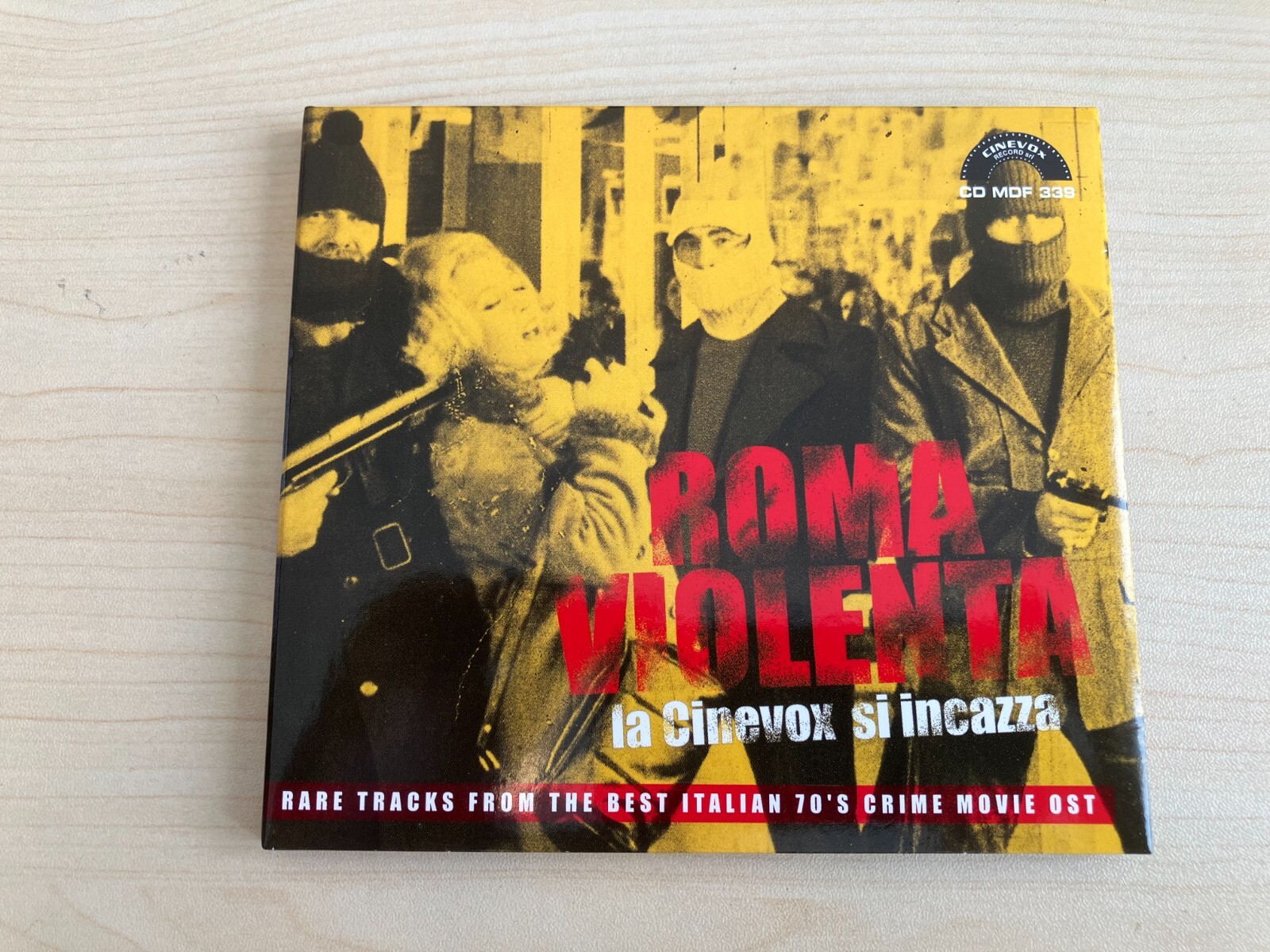 Roma Violenta La Cinevox Si Incazza _ CD Album digipak _ 2000 Cinevox NUOVO